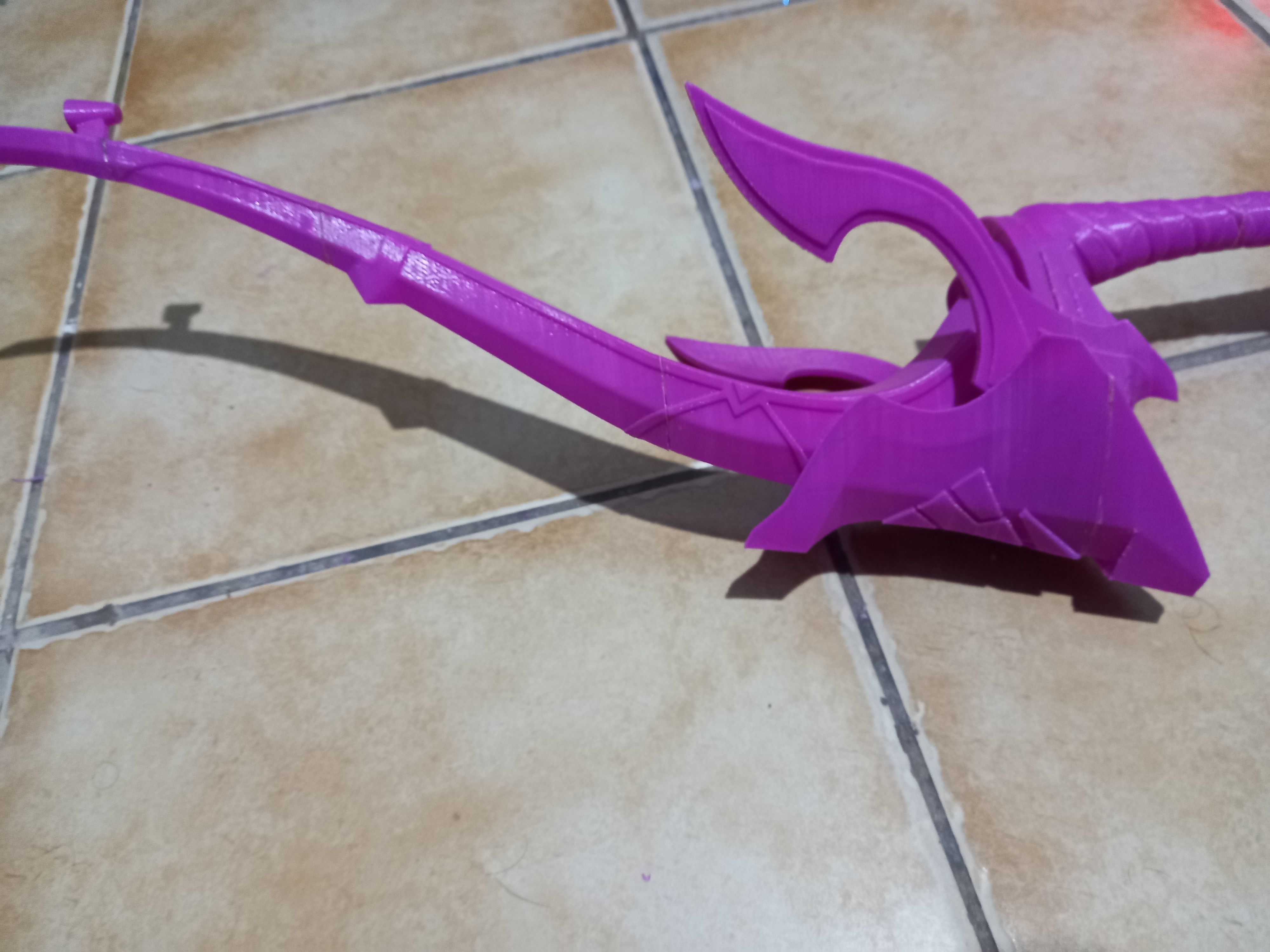 genshin impact bow Hamayumi 3D print model_43
