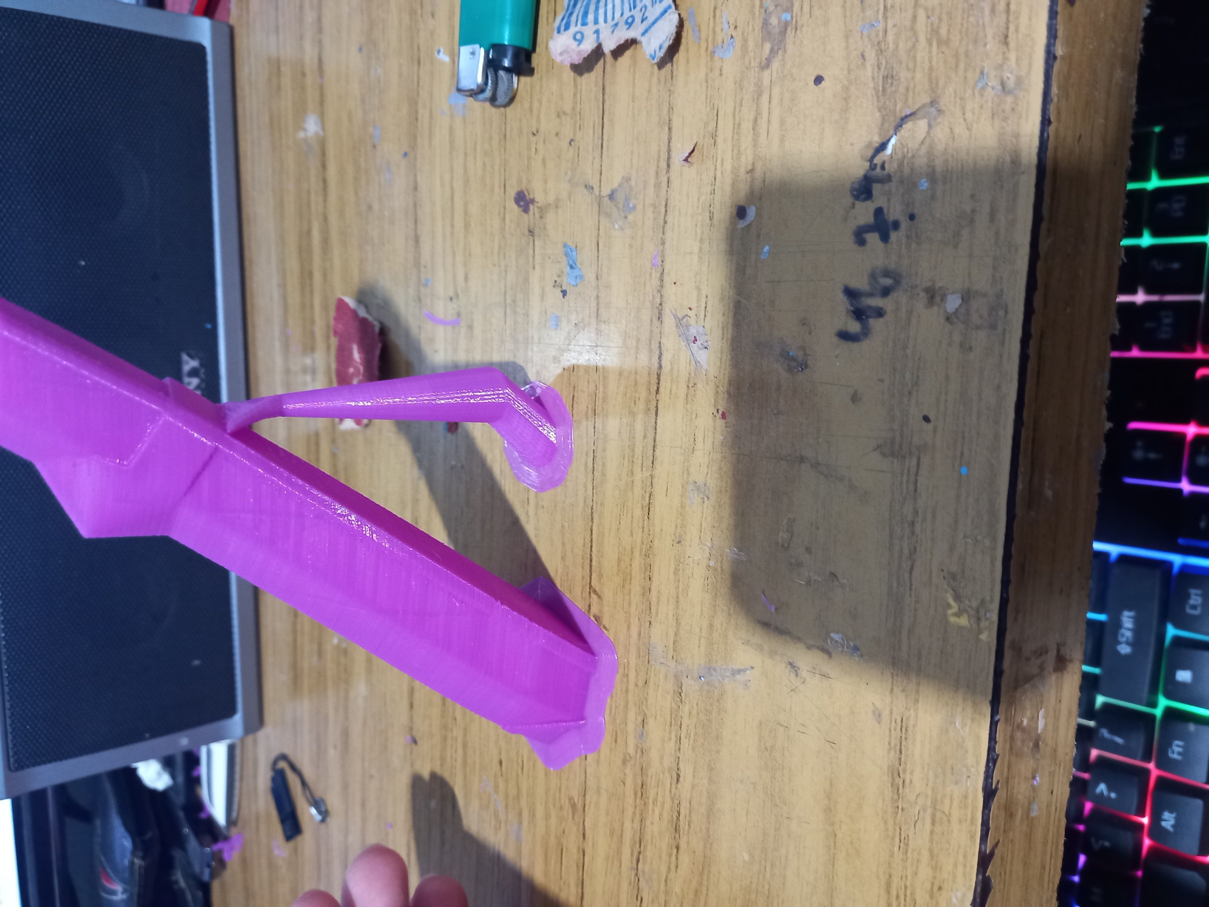 genshin impact bow Hamayumi 3D print model_36