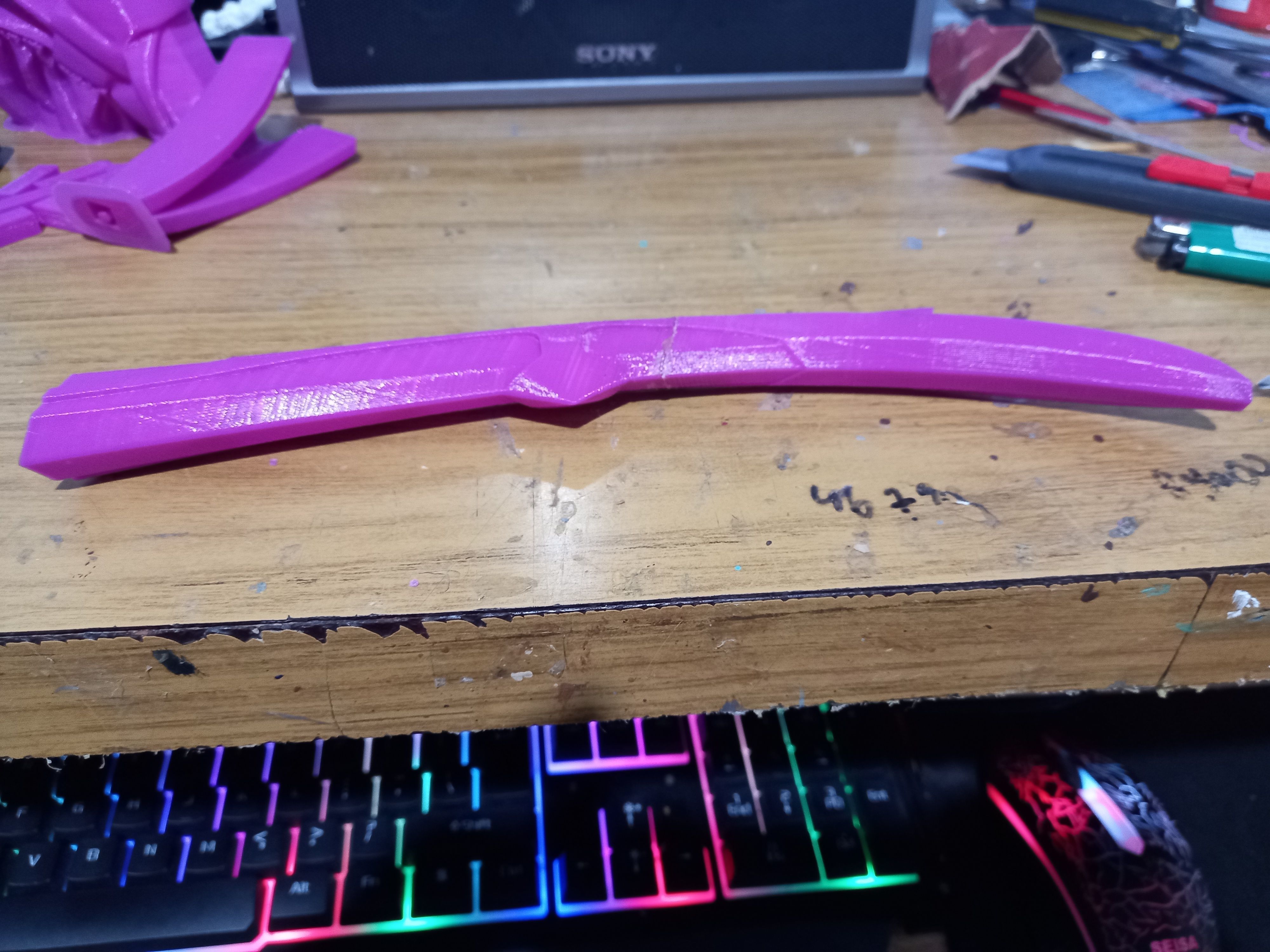 genshin impact bow Hamayumi 3D print model_9