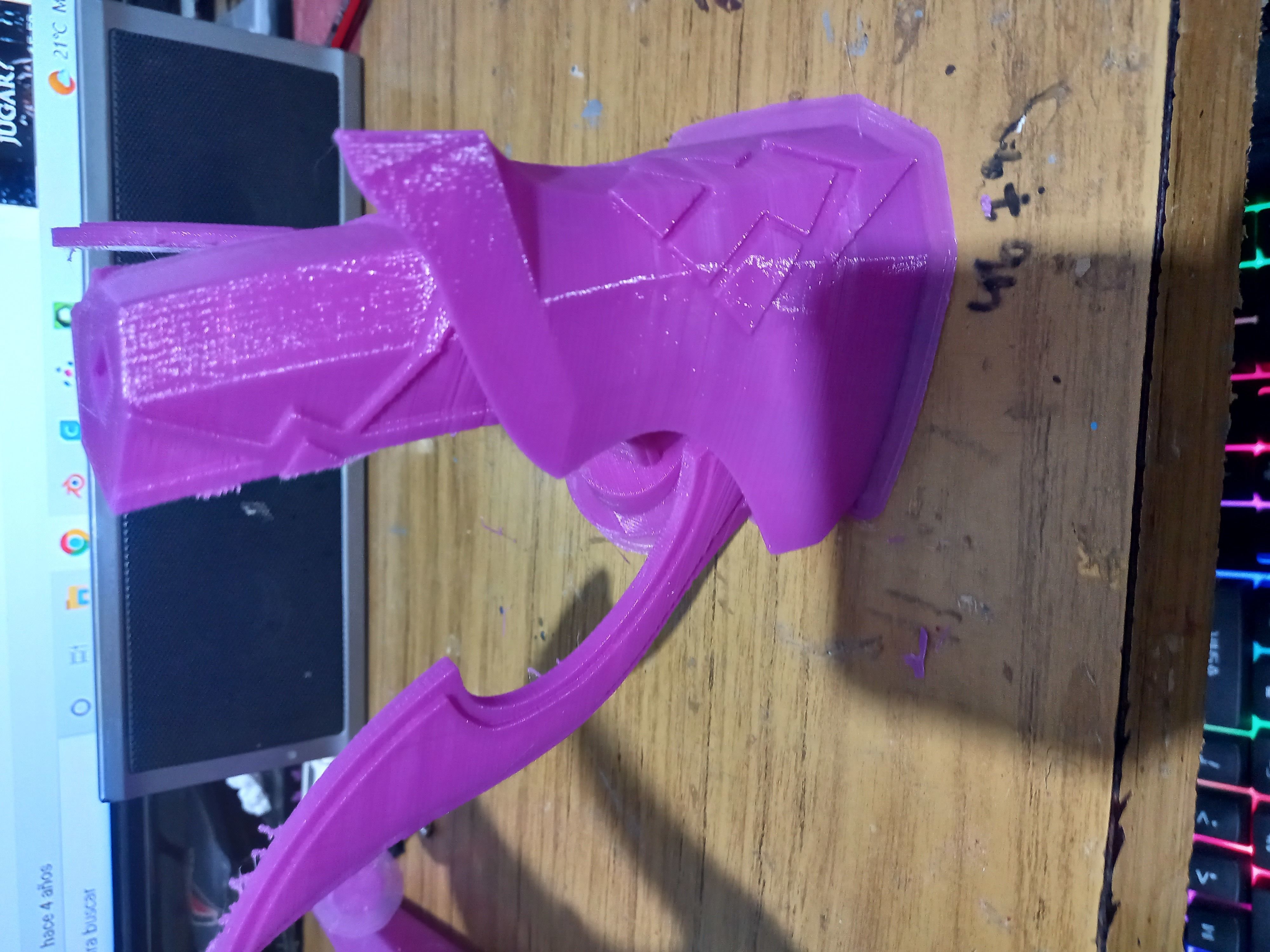 genshin impact bow Hamayumi 3D print model_31