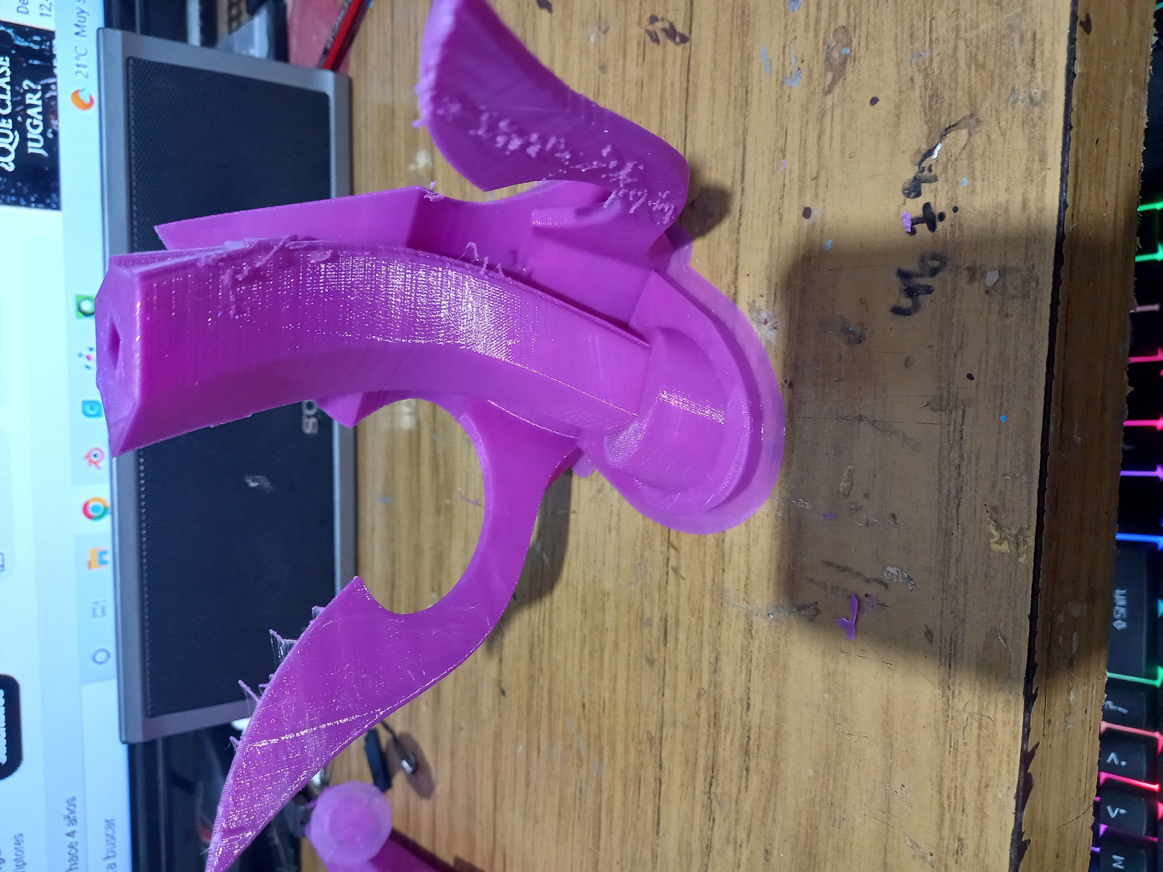 genshin impact bow Hamayumi 3D print model_32