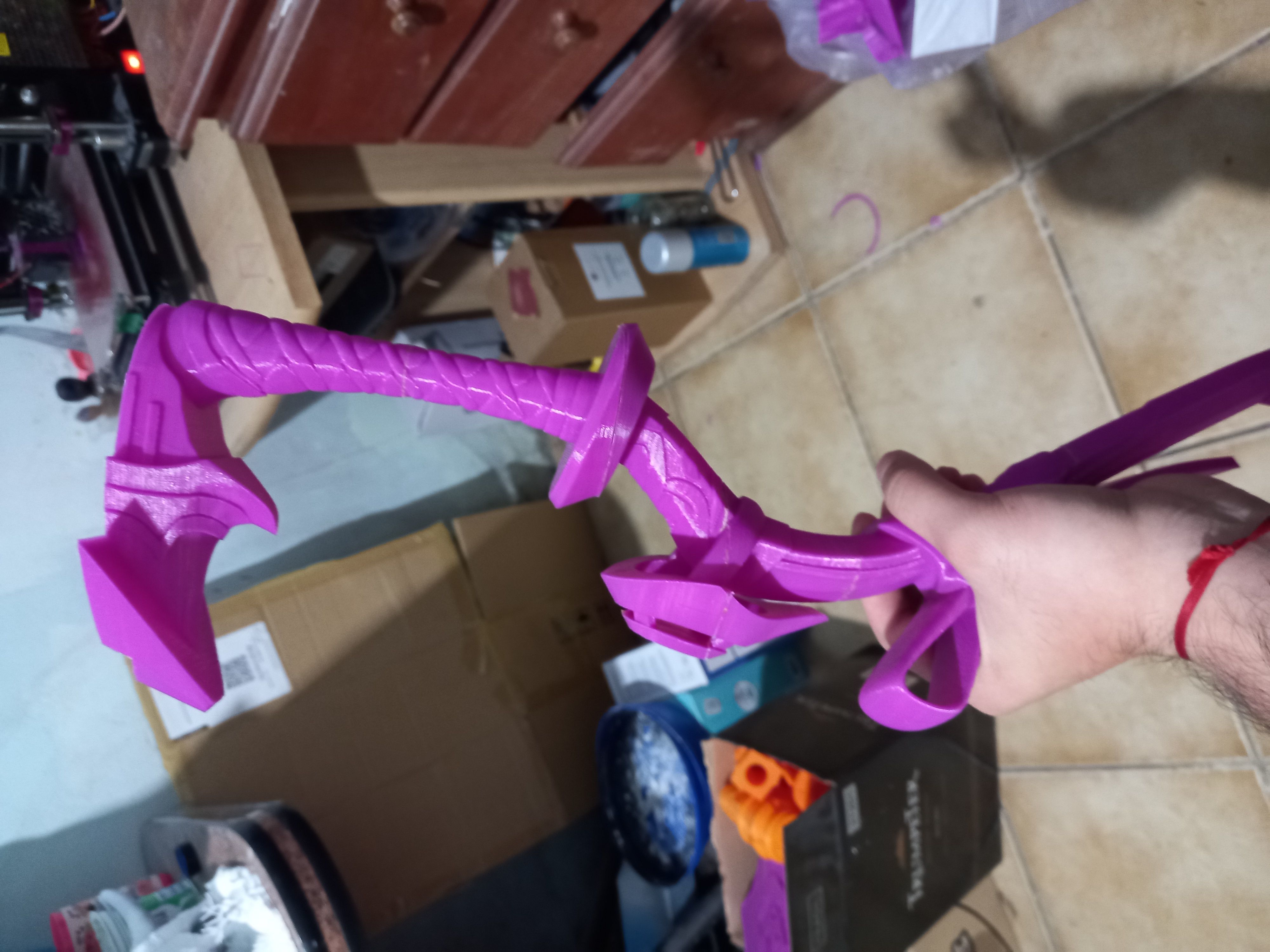 genshin impact bow Hamayumi 3D print model_29