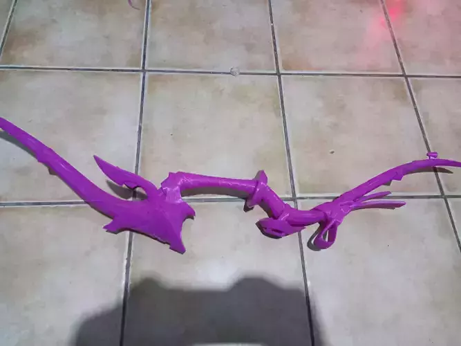 genshin impact bow Hamayumi 3D print model