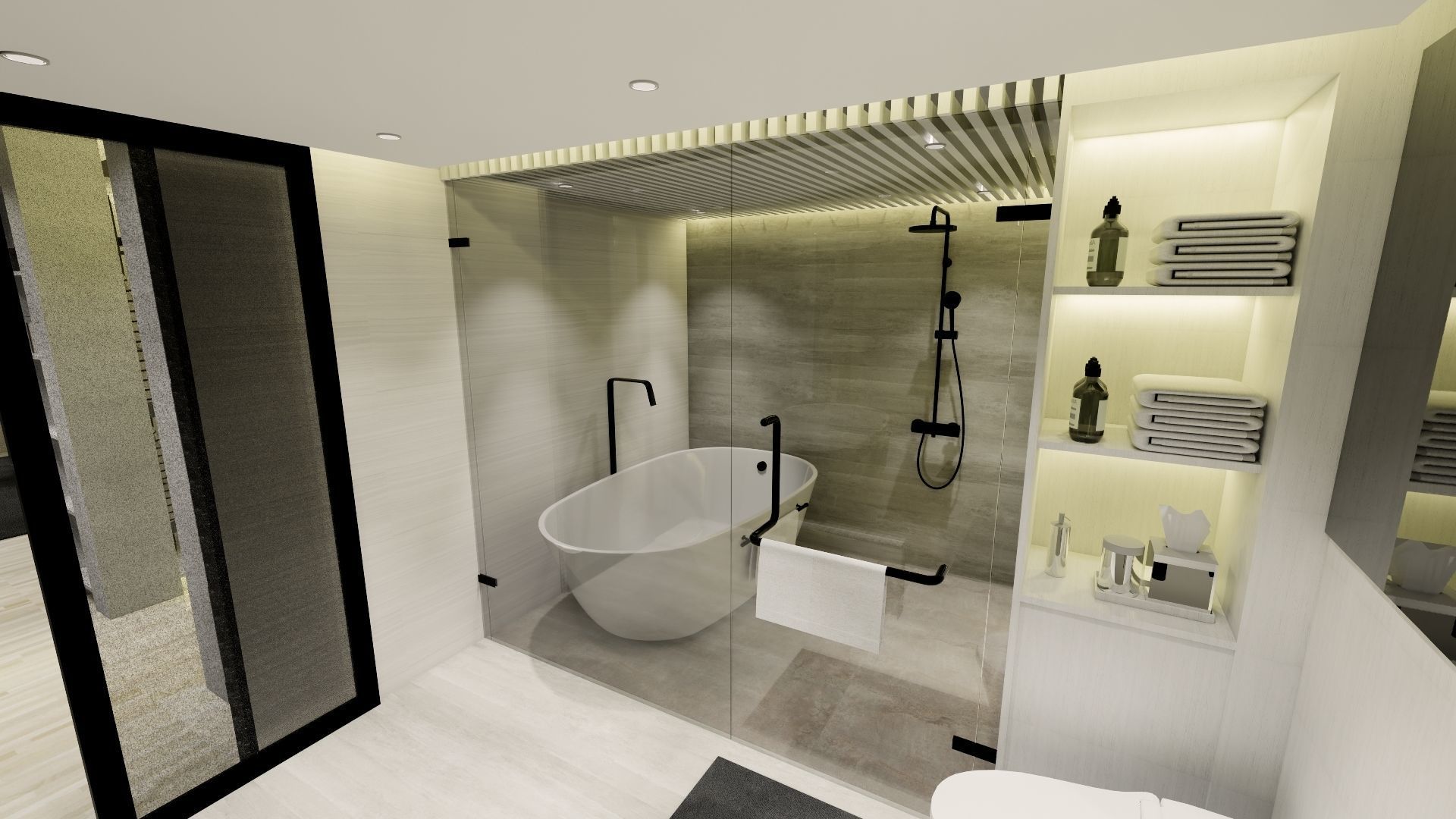 Master Bedroom Suite 3D print model_8