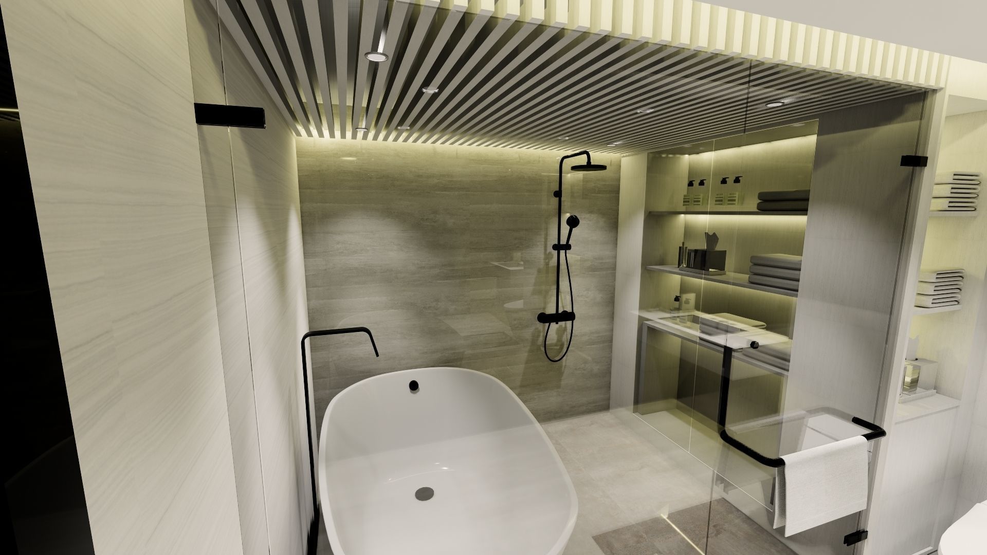 Master Bedroom Suite 3D print model_9