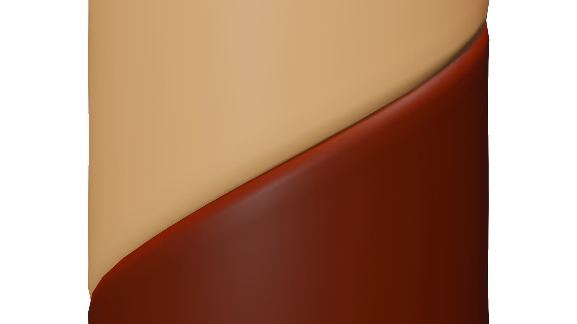 Chocolate Wafer Roll Cookie 3D model_4