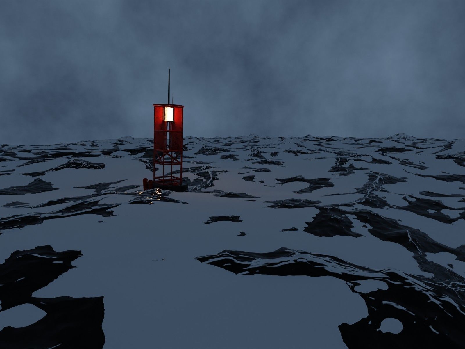 SEA AND STORM 3D model_1