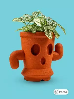 Animal Crossing Gyroid Planter Pots 3D print model_0