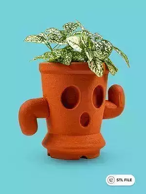 Animal Crossing Gyroid Planter Pots 3D print model