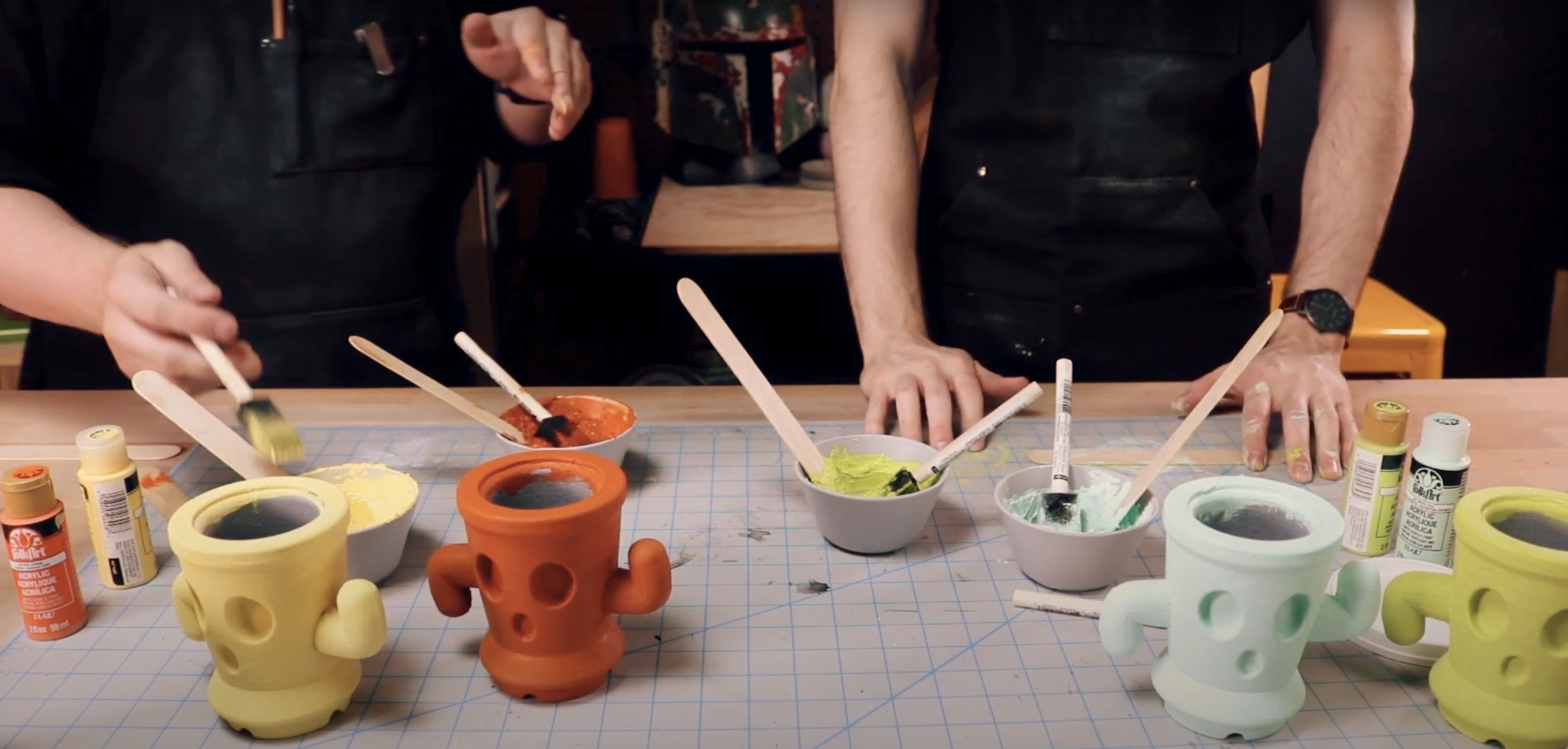 Animal Crossing Gyroid Planter Pots 3D print model_5