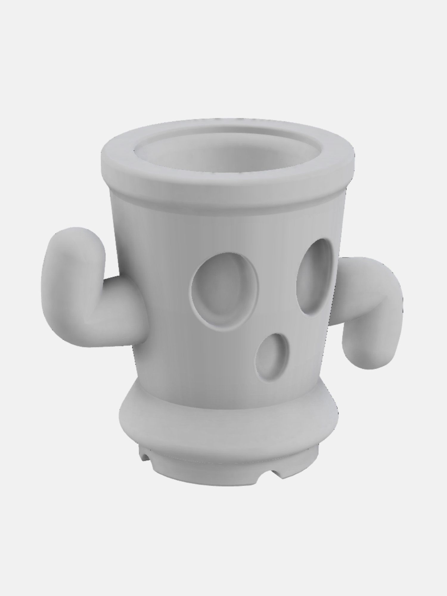 Animal Crossing Gyroid Planter Pots 3D print model_2
