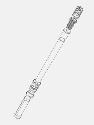 TVA Time Baton 3D Print File From Loki 3D print model_3