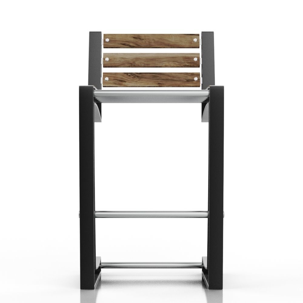 Bar chair loft 3D model_22