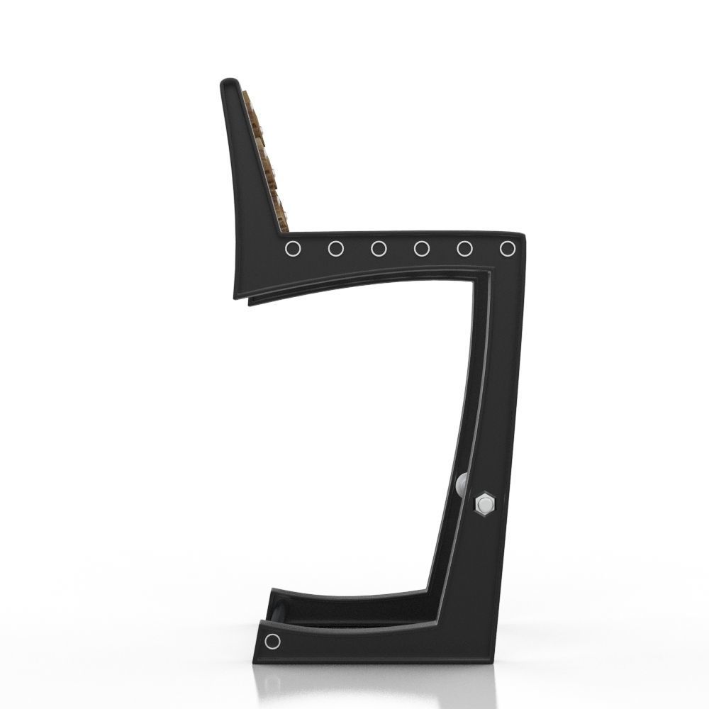 Bar chair loft 3D model_24