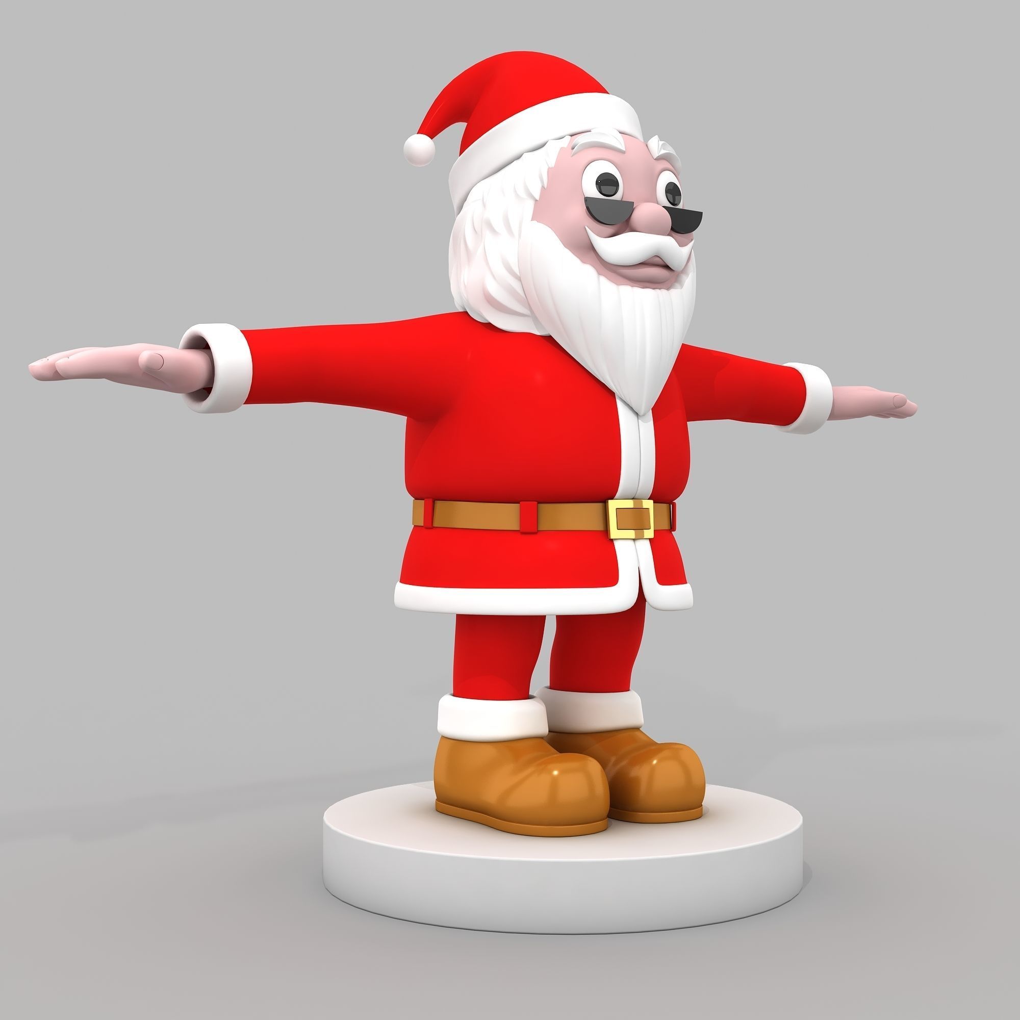 Santa Claus 3D model_4