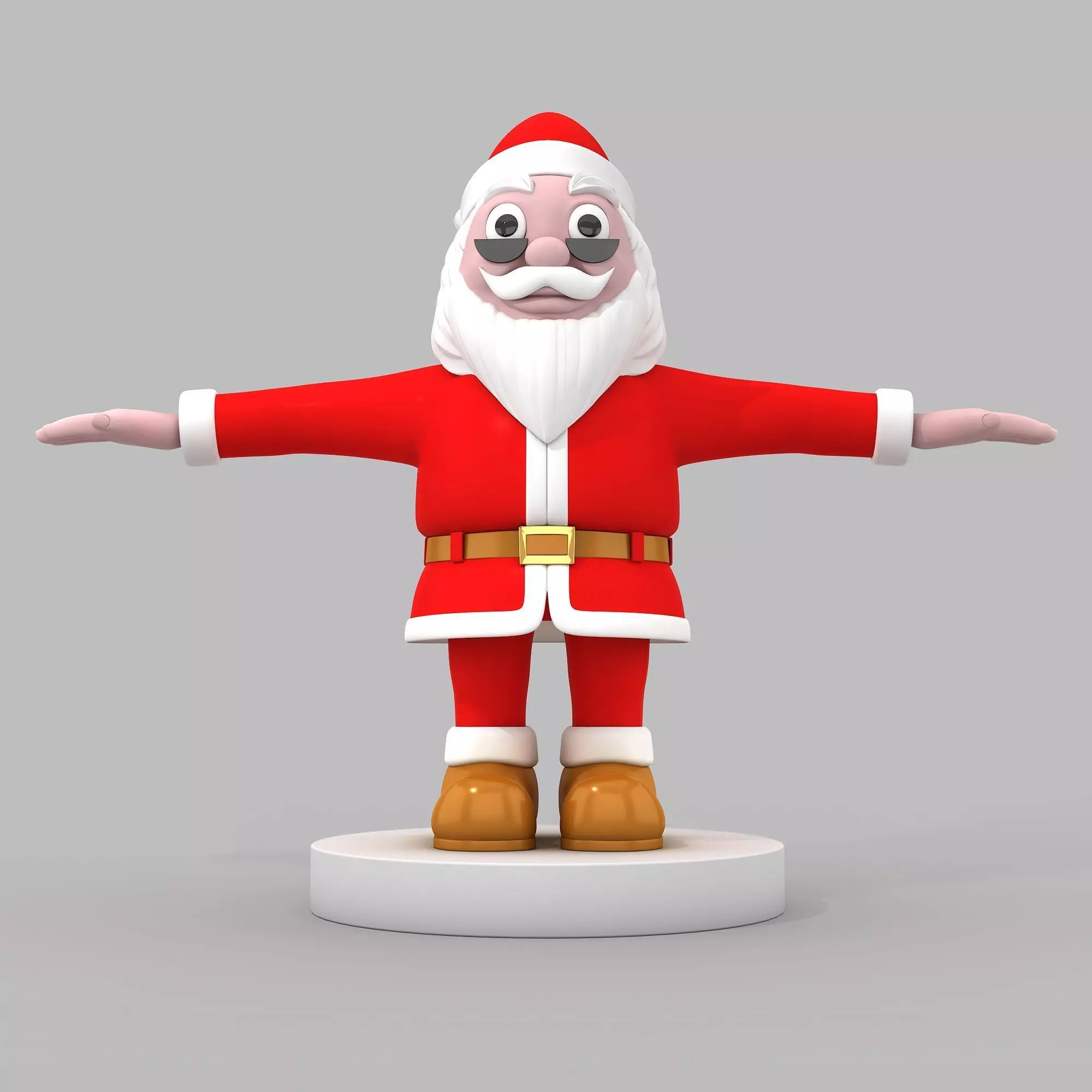 Santa Claus 3D model_0