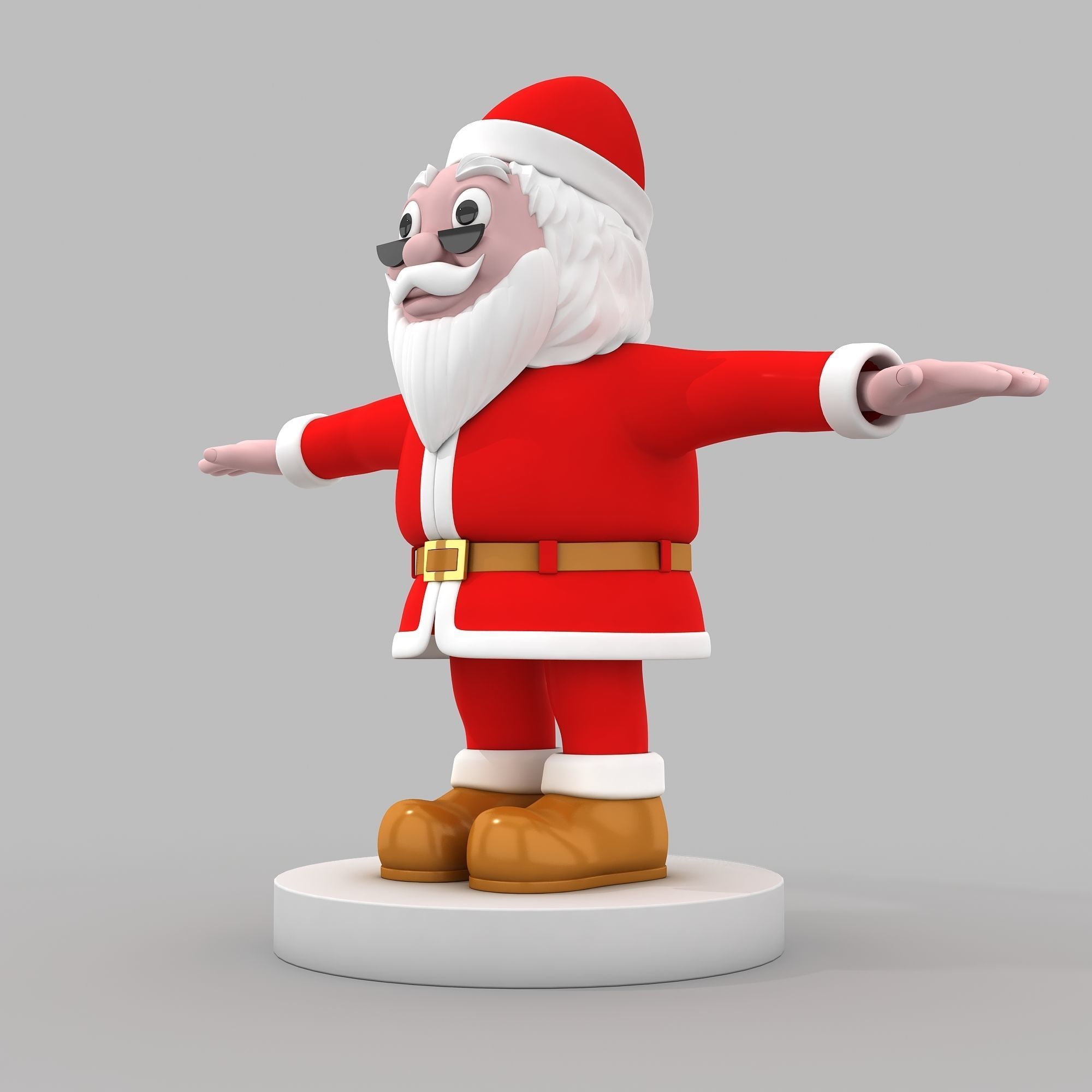 Santa Claus 3D model_3