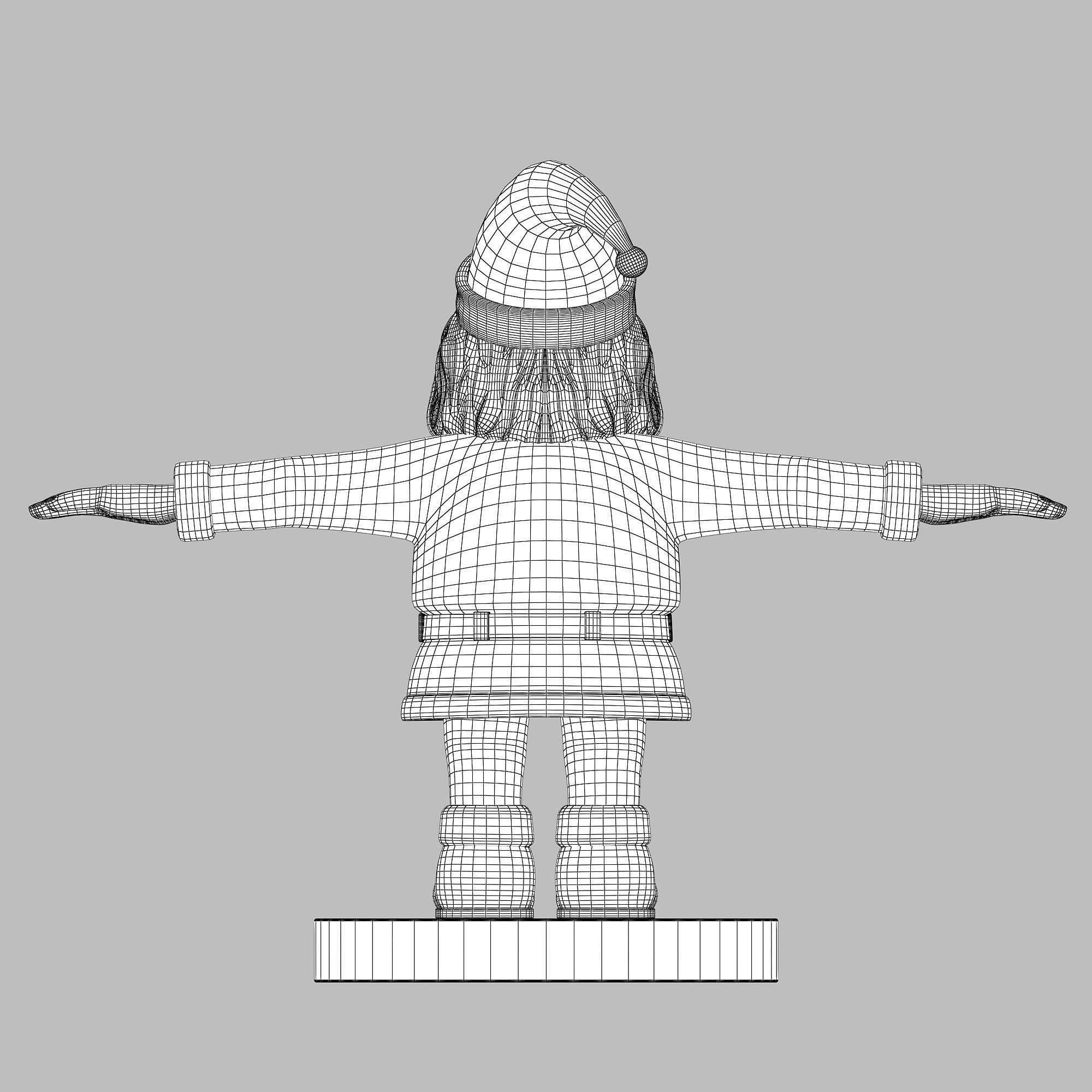 Santa Claus 3D model_9