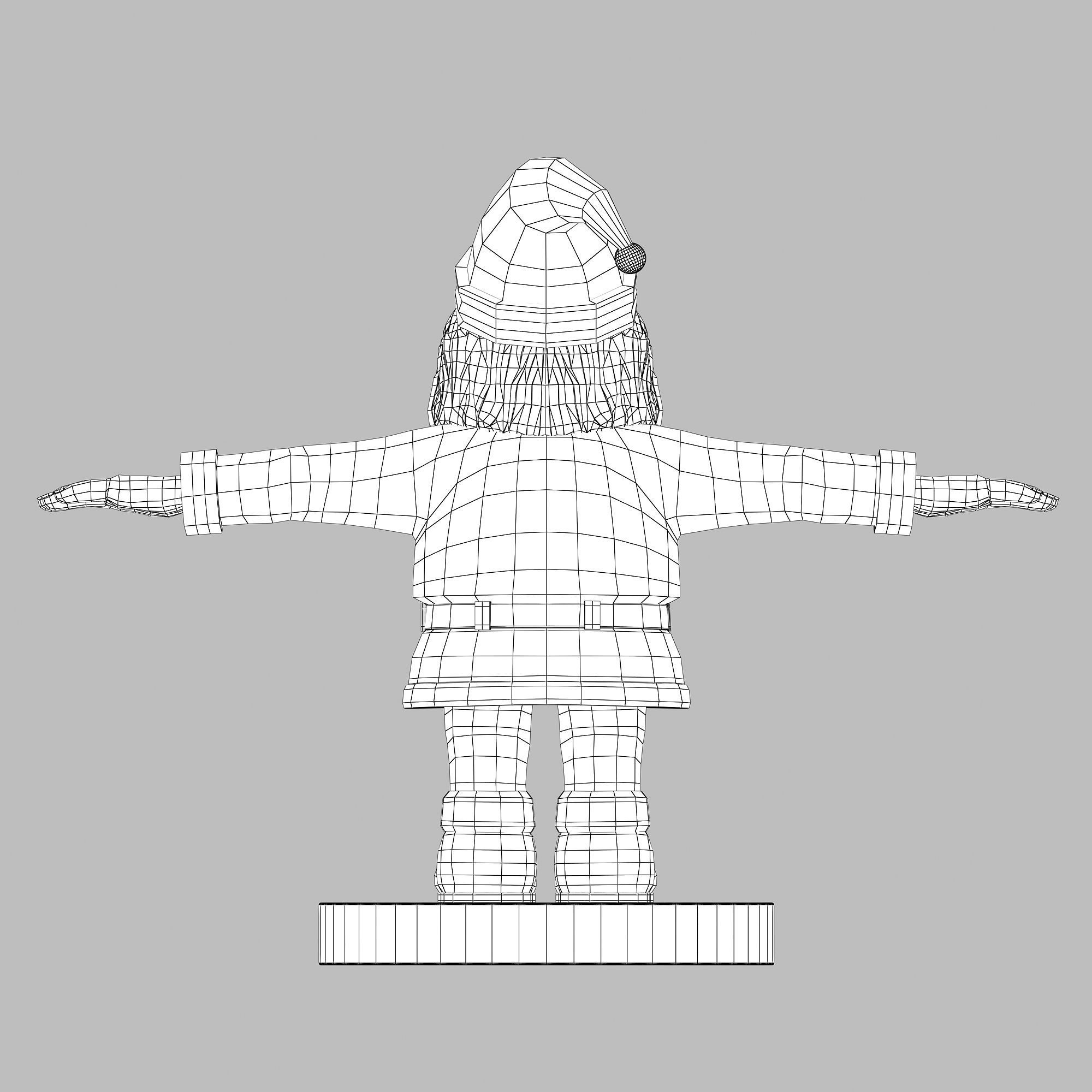 Santa Claus 3D model_8