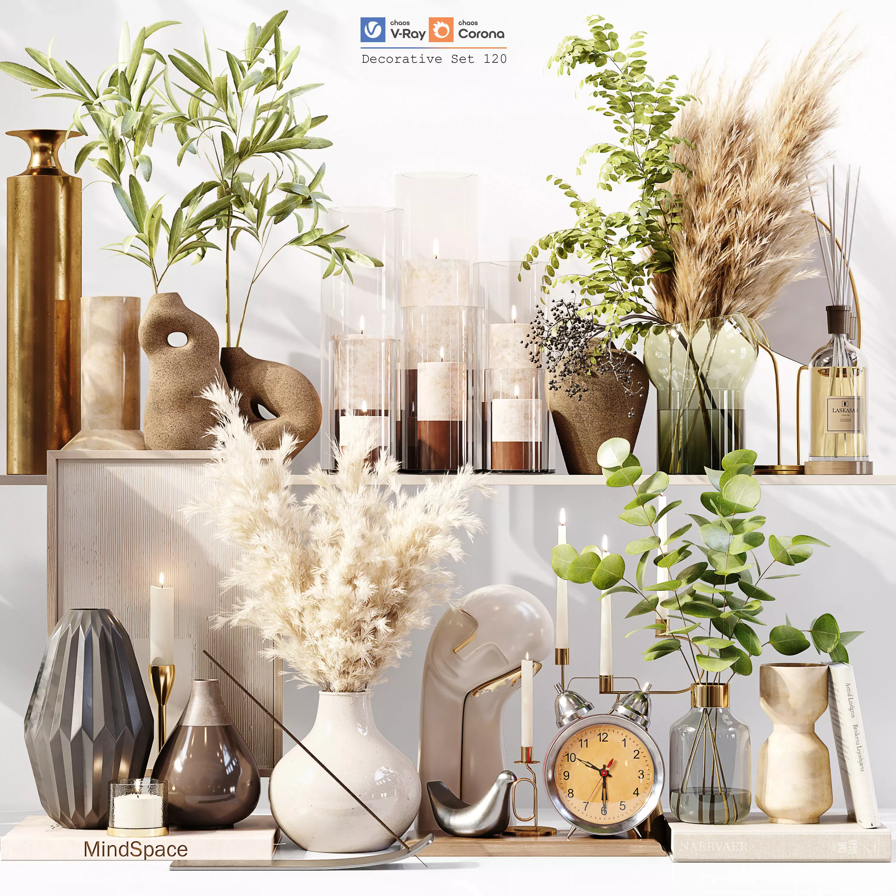 Decorative Set 120 3D model