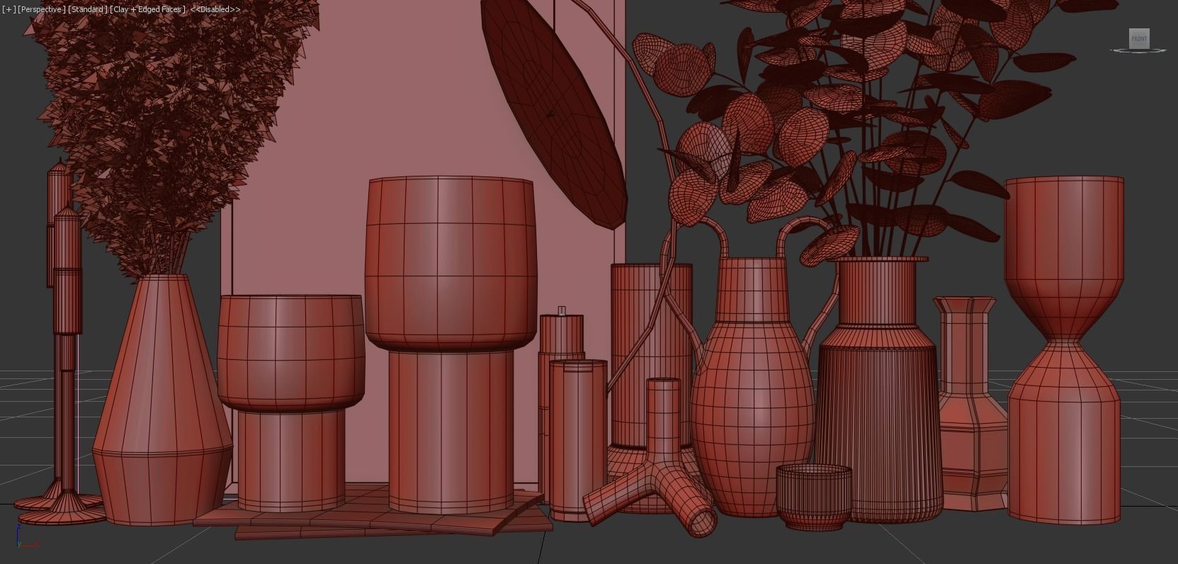 Decorative Set 121 3D model_10