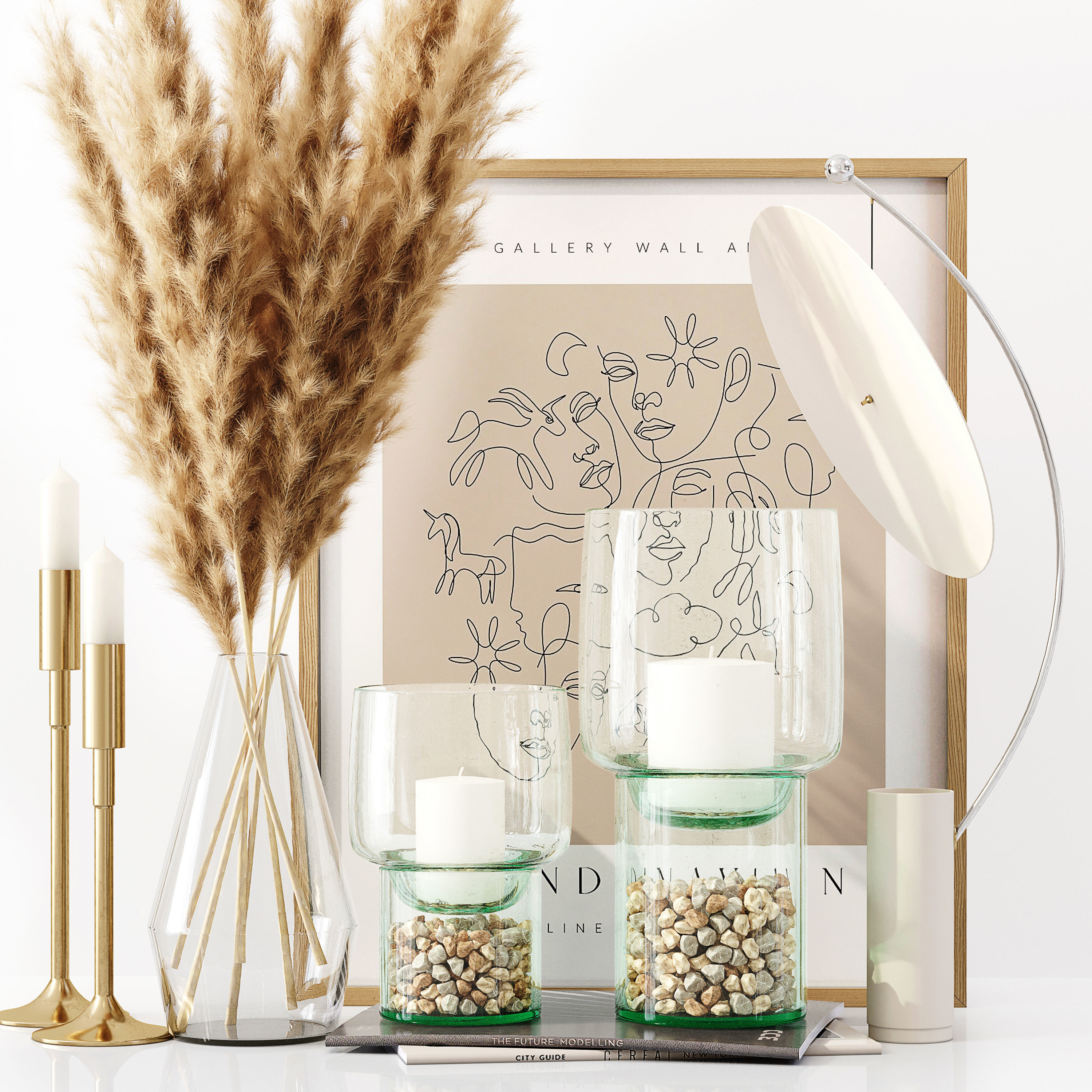 Decorative Set 121 3D model_13