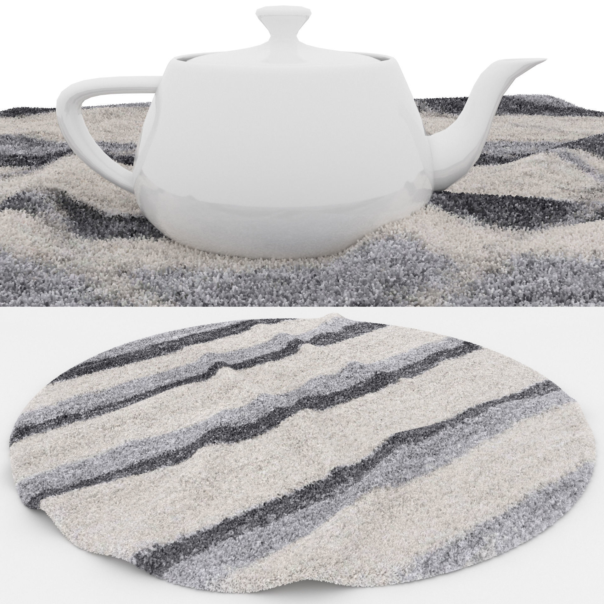 Rugs No 774 Low-poly 3D model_1