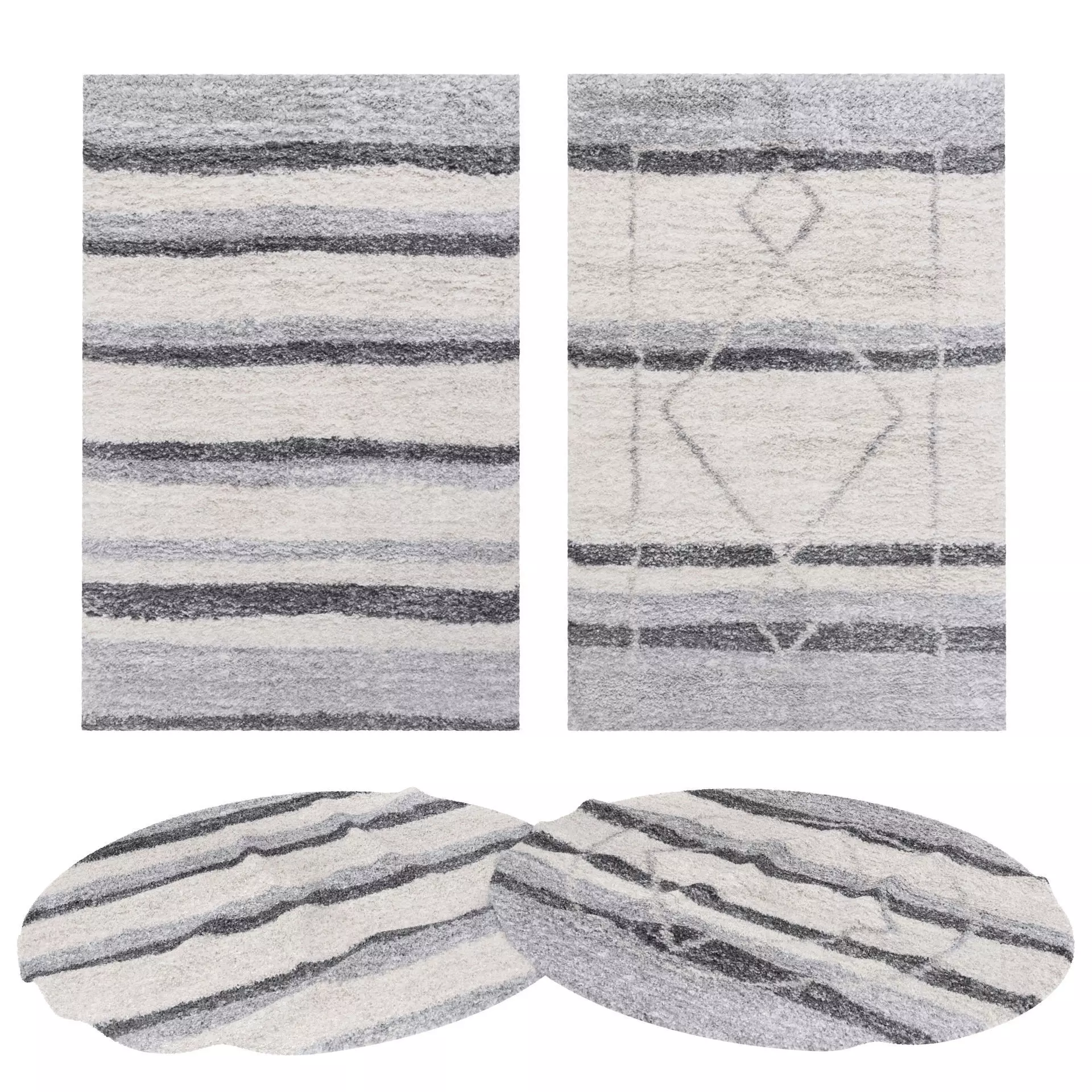 Rugs No 774 Low-poly 3D model_0