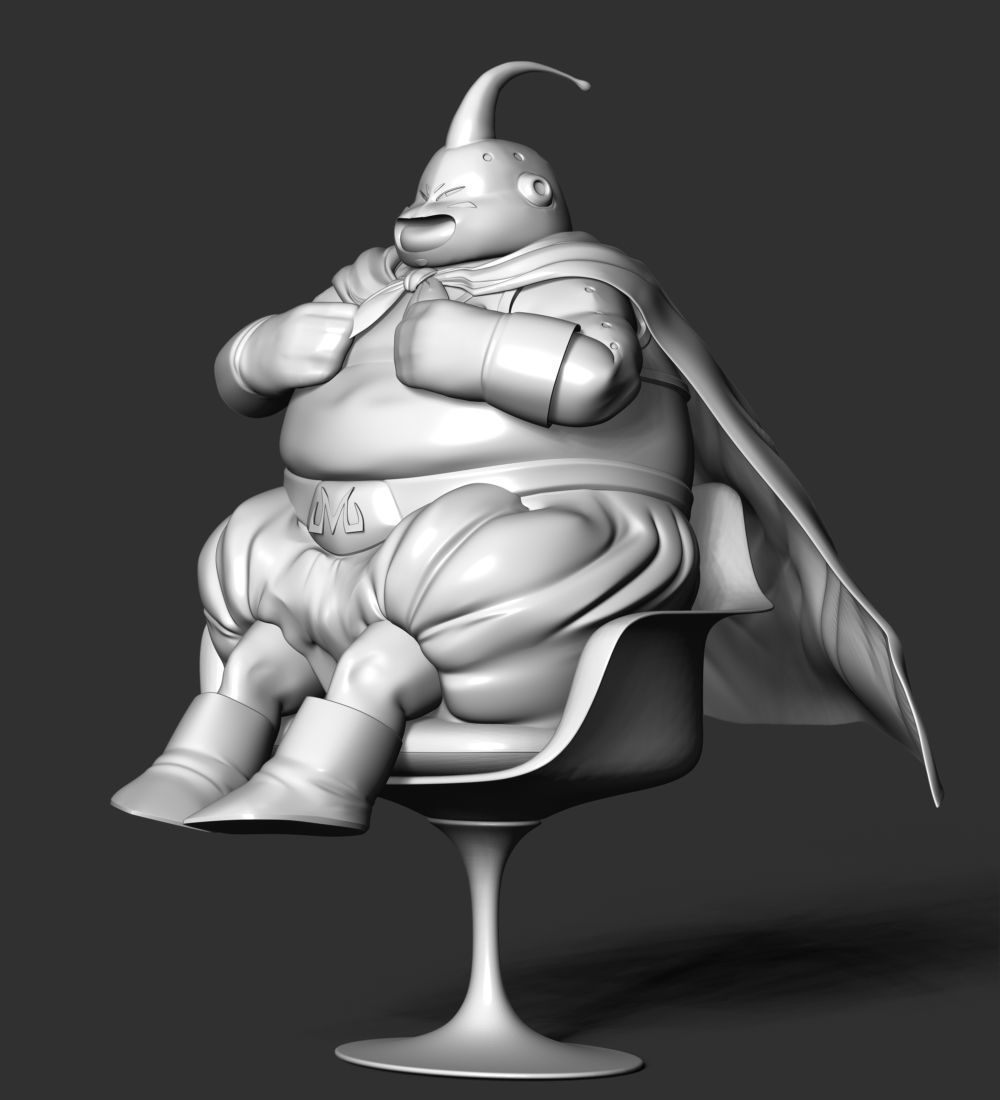 Buu - Dragon Ball Fanart 3D print model_17