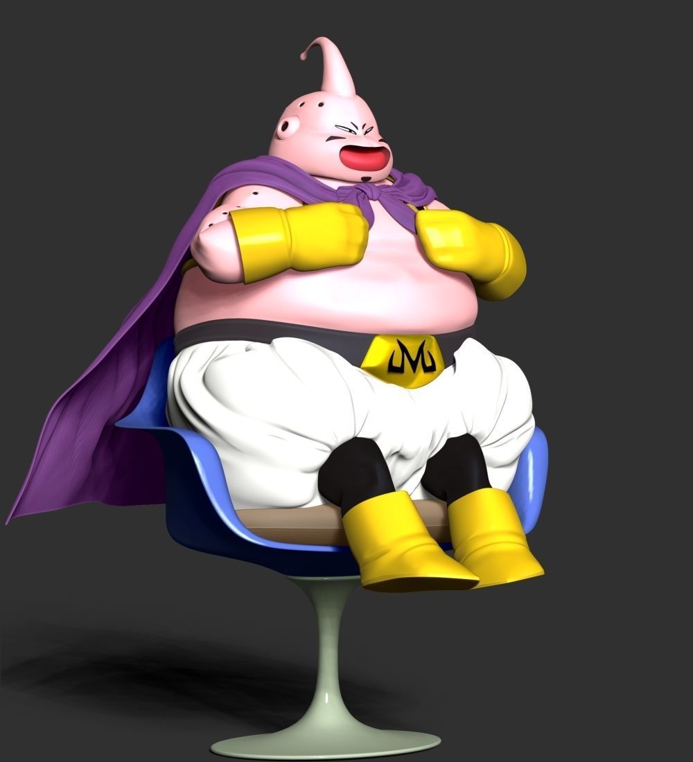 Buu - Dragon Ball Fanart 3D print model_8