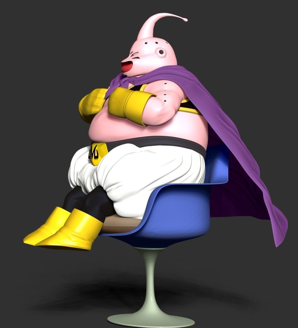 Buu - Dragon Ball Fanart 3D print model_9