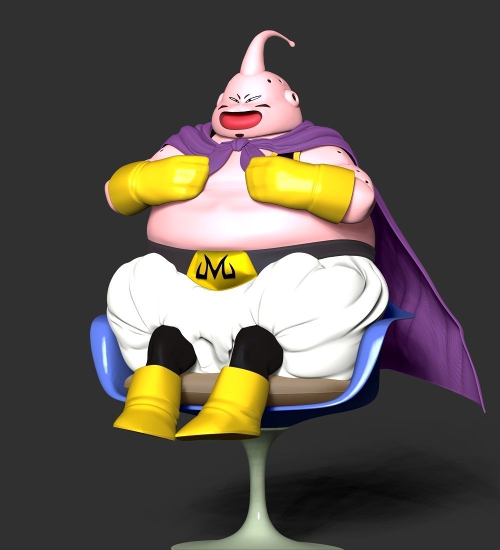Buu - Dragon Ball Fanart 3D print model_7