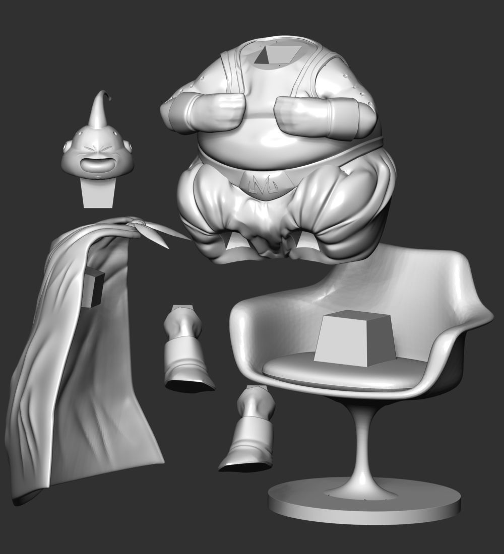 Buu - Dragon Ball Fanart 3D print model_20