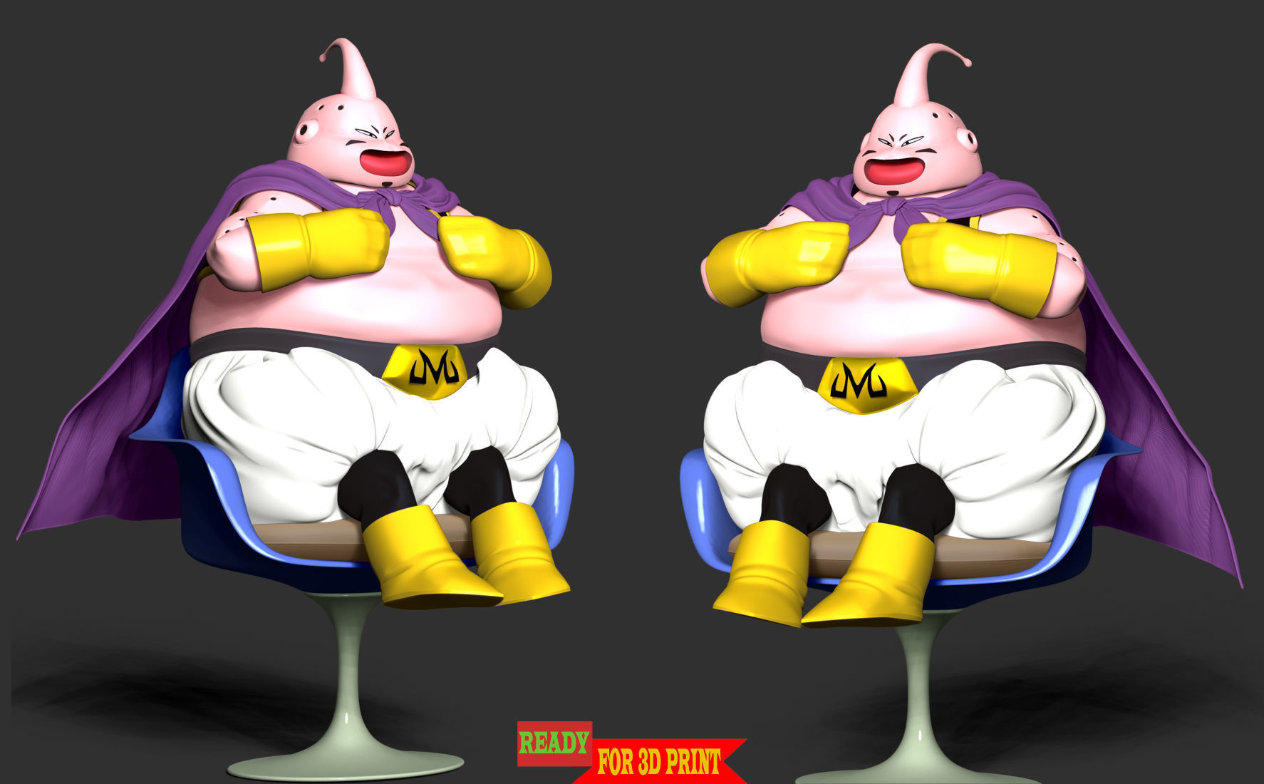 Buu - Dragon Ball Fanart 3D print model_4