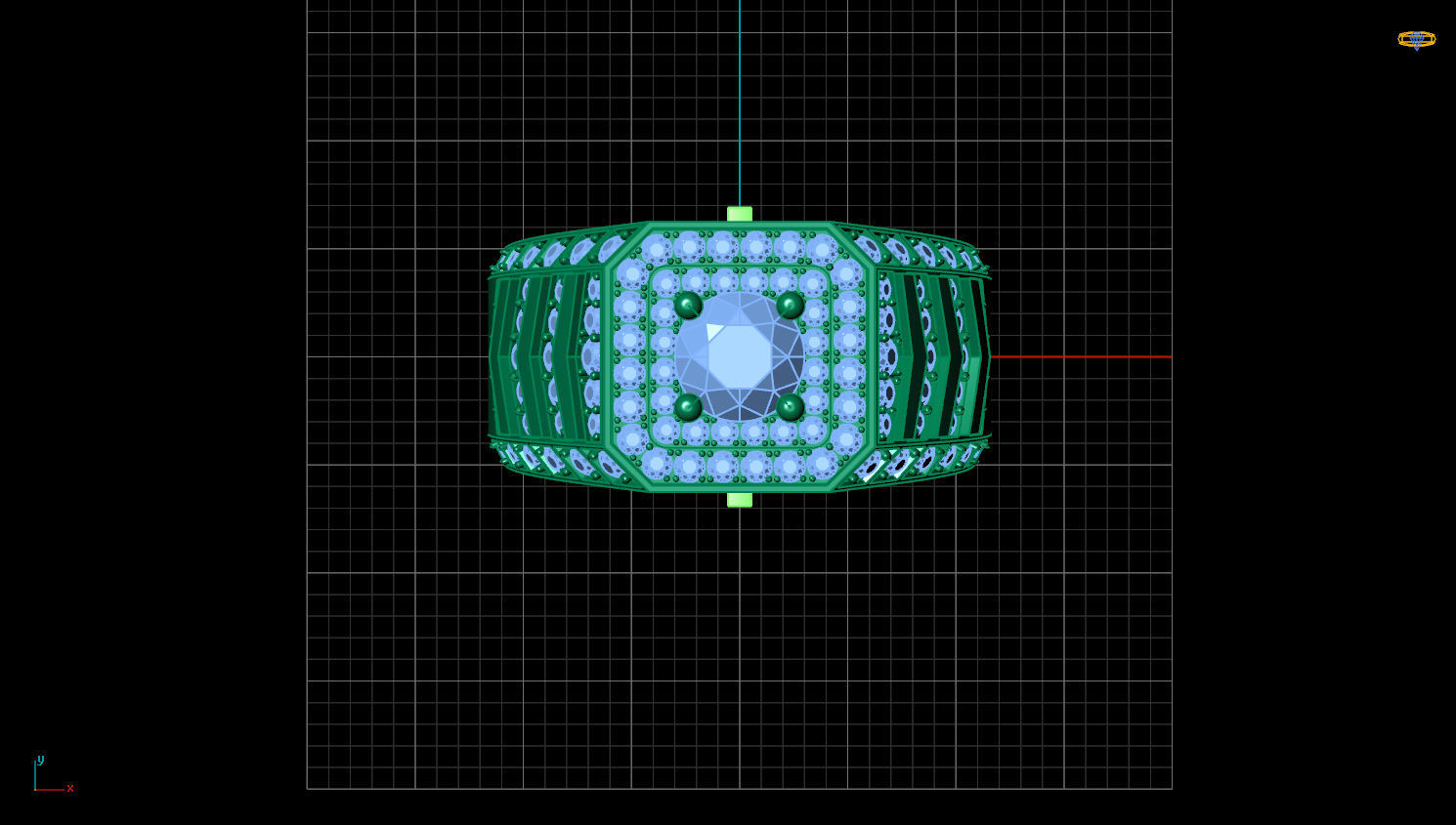 RINGS DIAMOND 3D print model_2