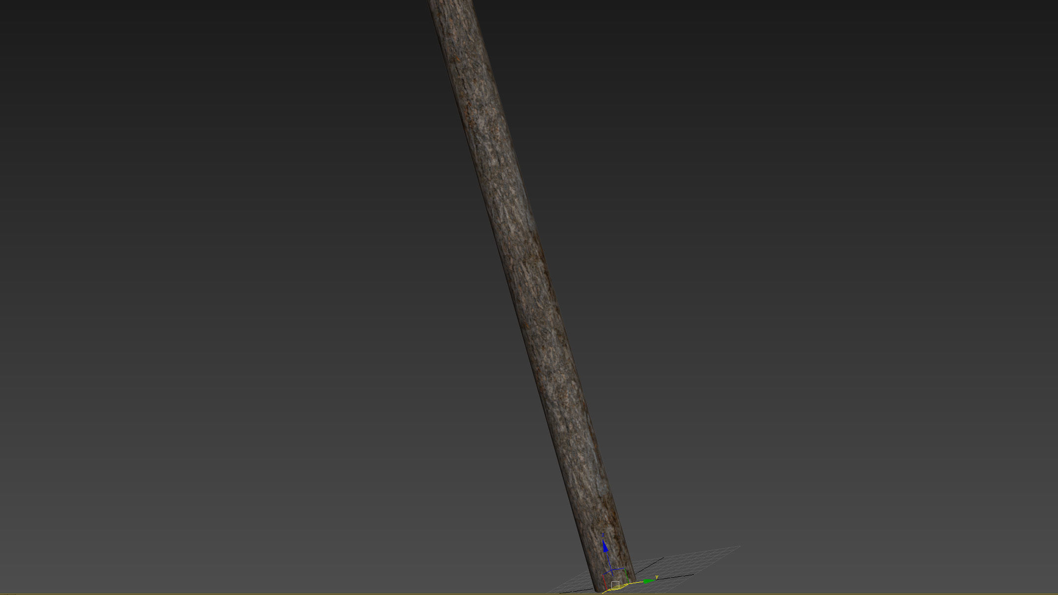 4k larch bark material 01 3D model_9