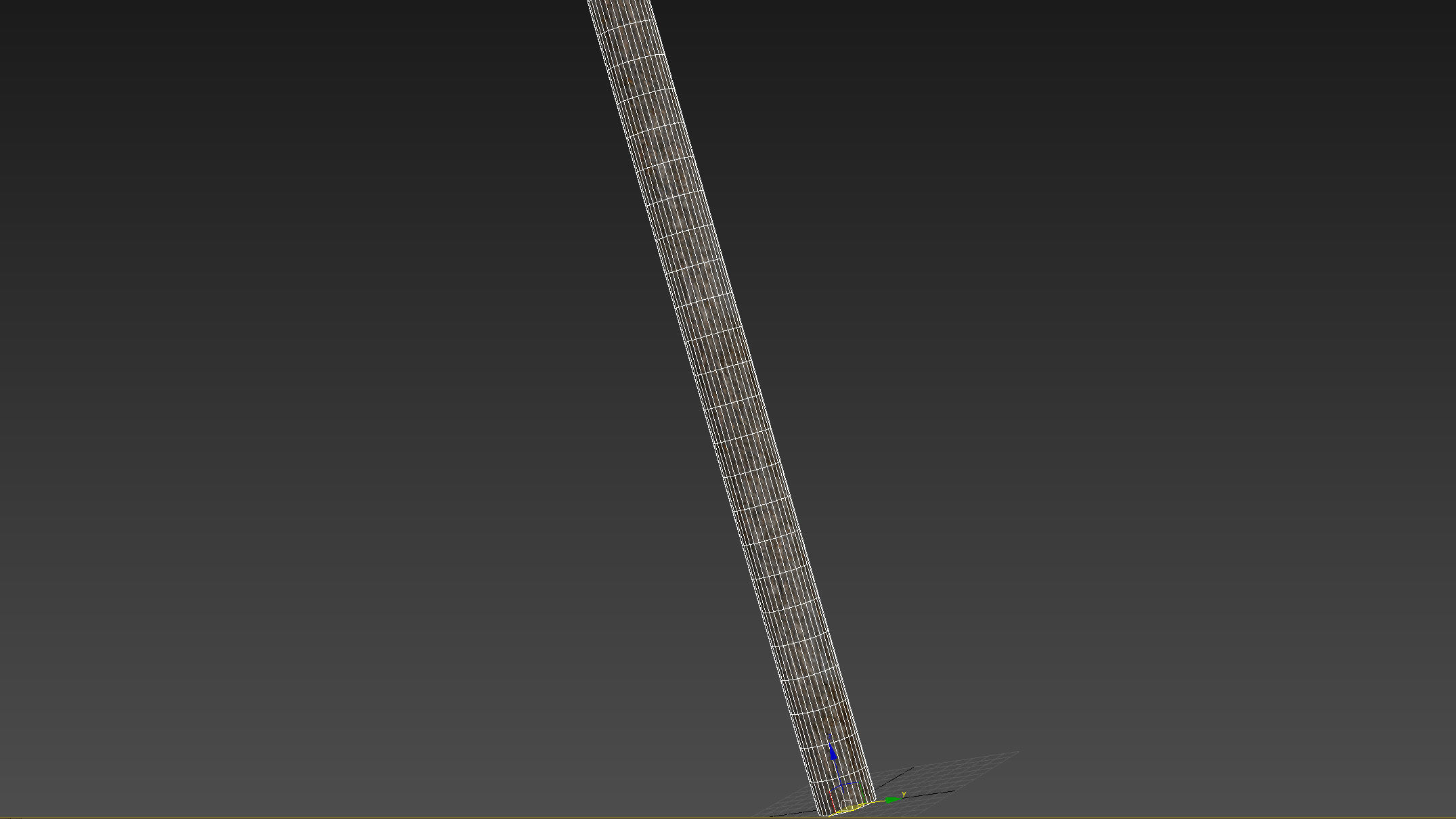 4k larch bark material 01 3D model_8