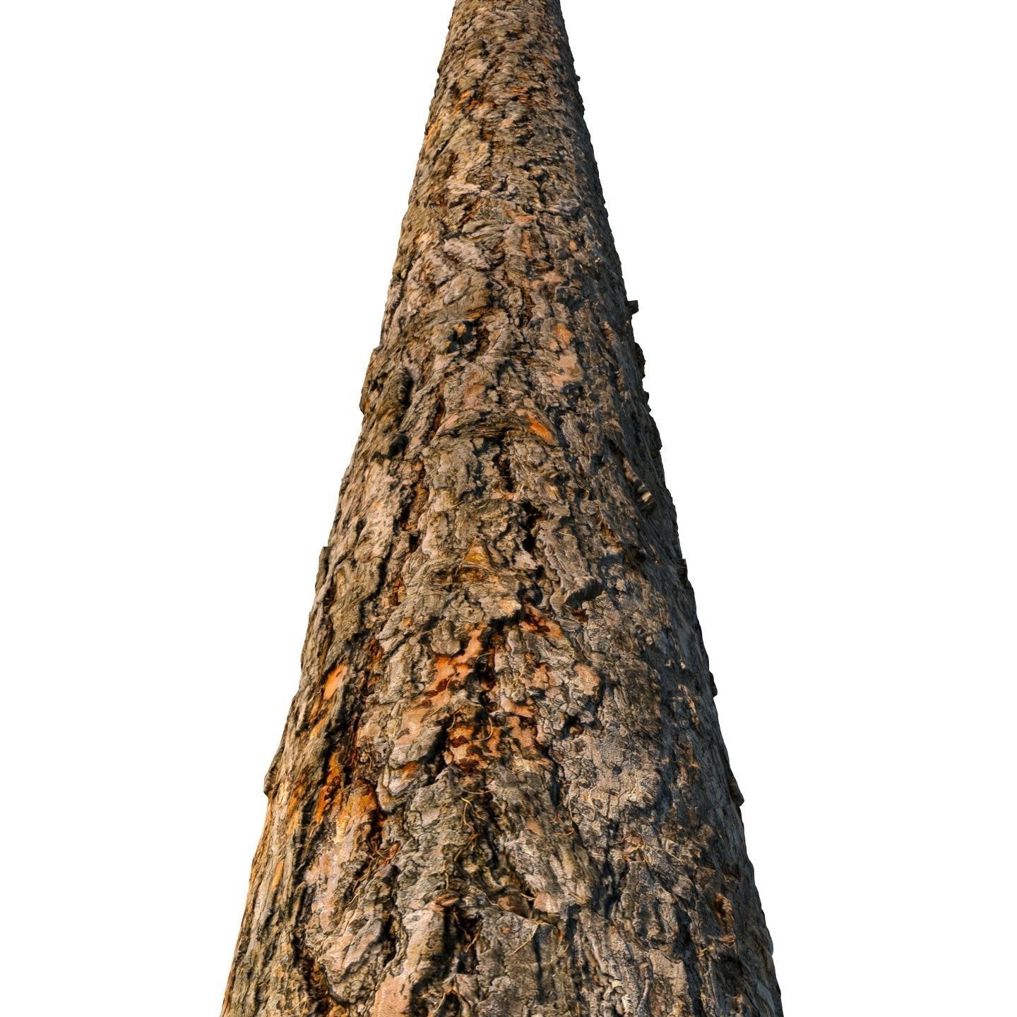 4k larch bark material 01 3D model_3