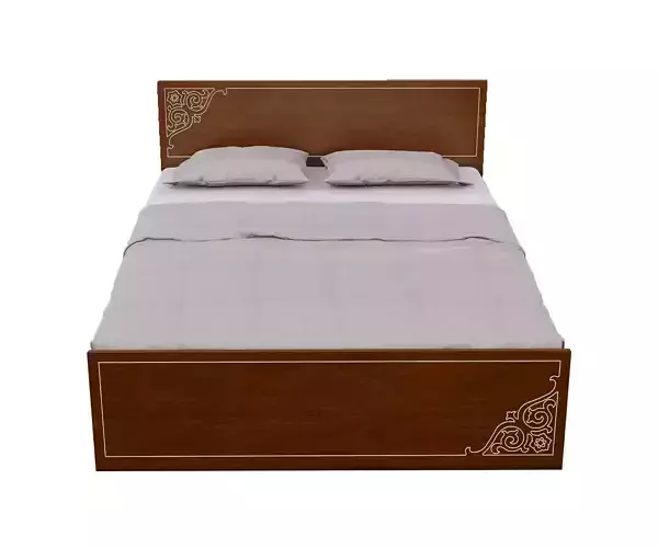 Modern 3D Bed Design 3D model
