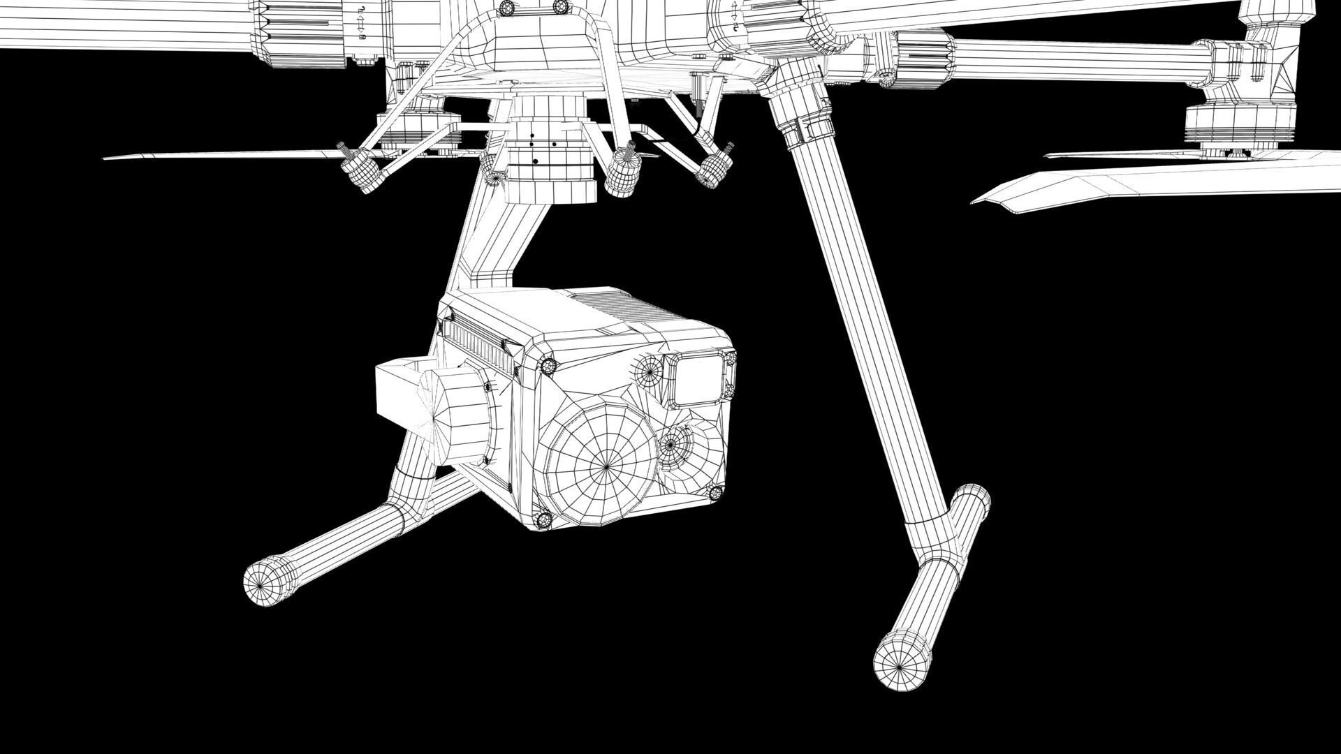 DJI Phantom 3 Drone 3D model_6