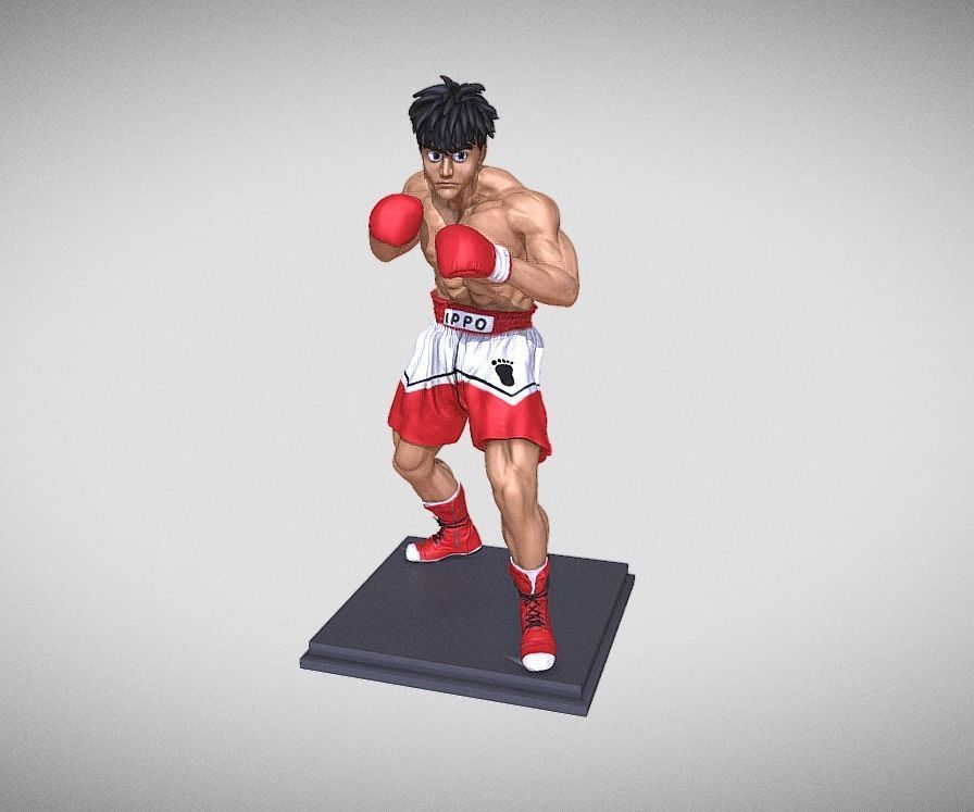 Hajime no Ippo figure 3D print model_2