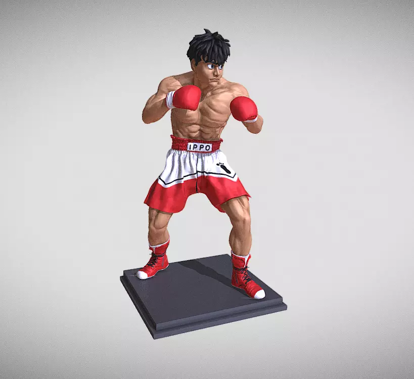 Hajime no Ippo figure 3D print model_0