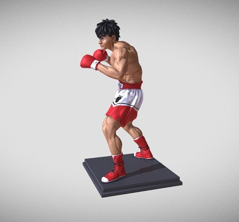 Hajime no Ippo figure 3D print model_1