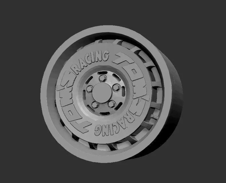 Toms Racing Vesta Wheels Rims 3D Print Ready Model Tom s  3D print model_0