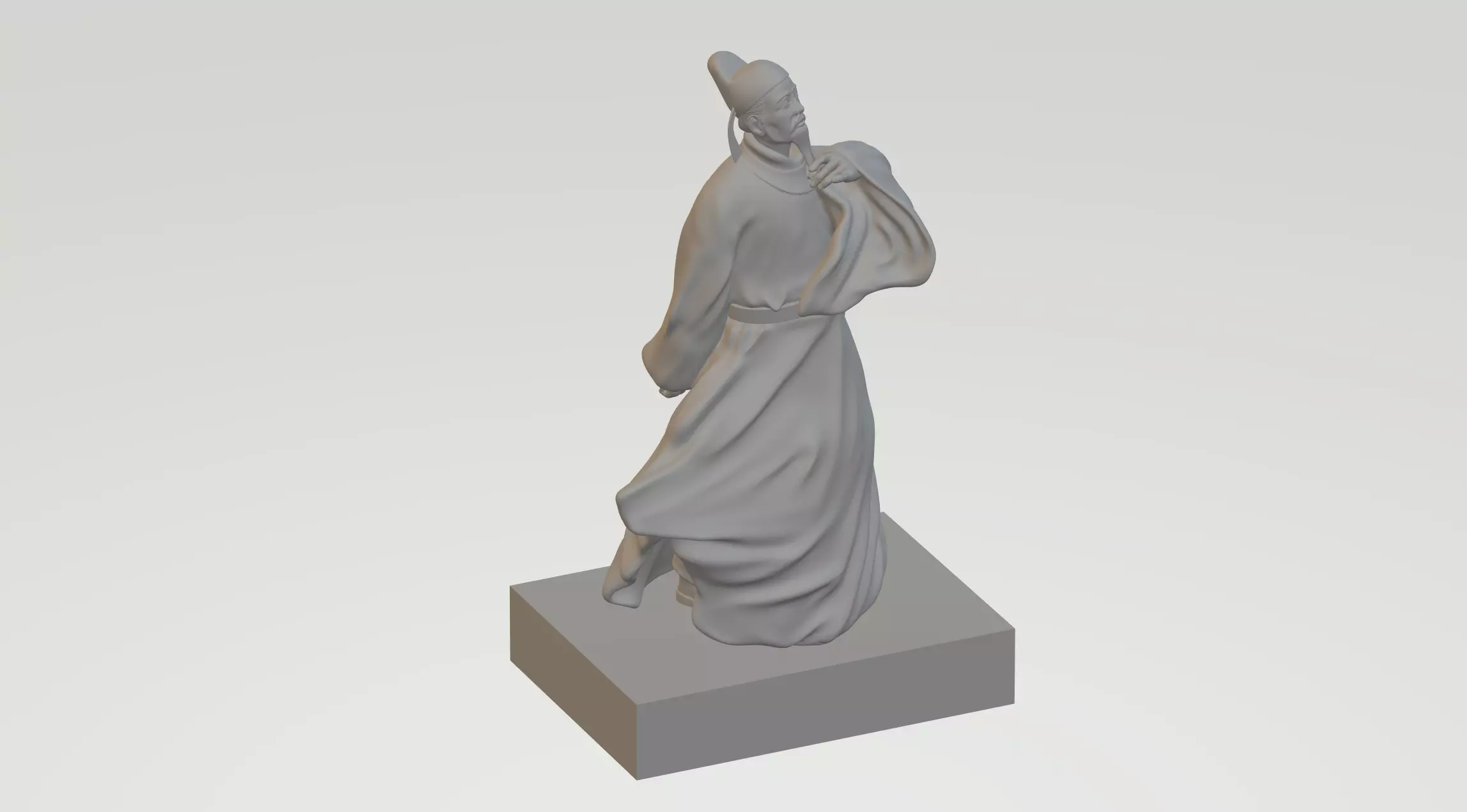 Liu Yuxi 3D print model