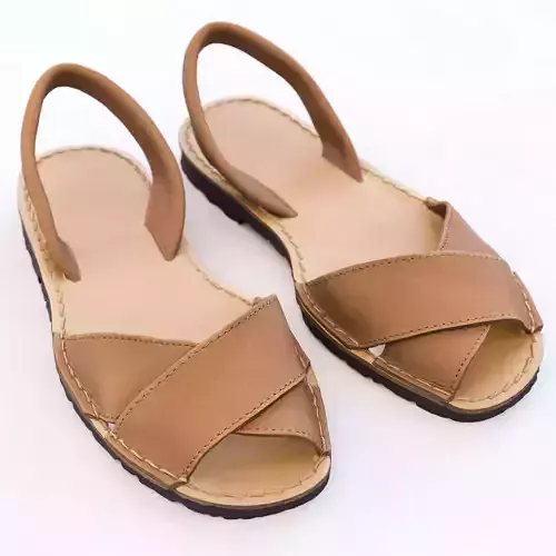 Leather Backstrap Sandals