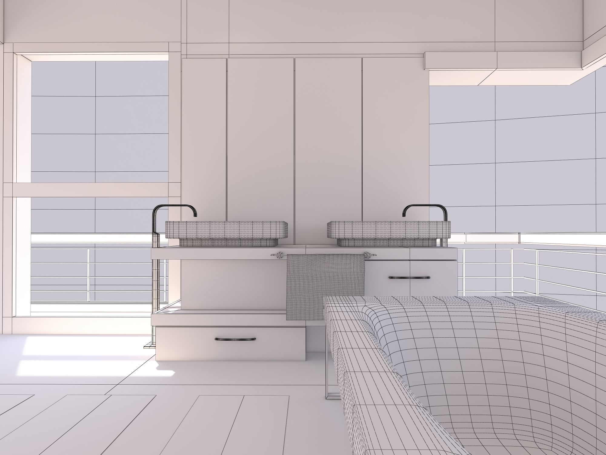 Bathroom 28 3D model_6