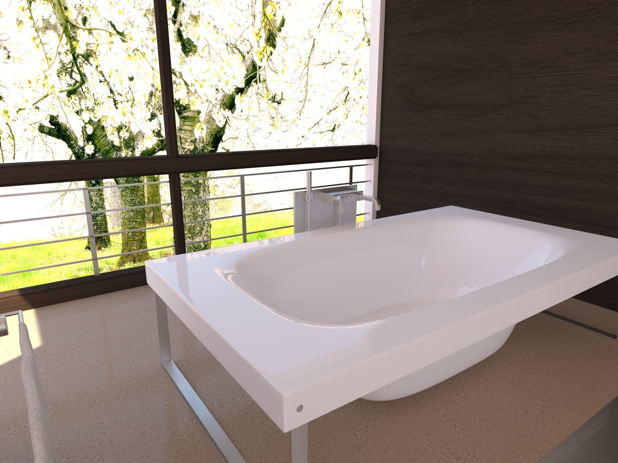 Bathroom 28 3D model_4