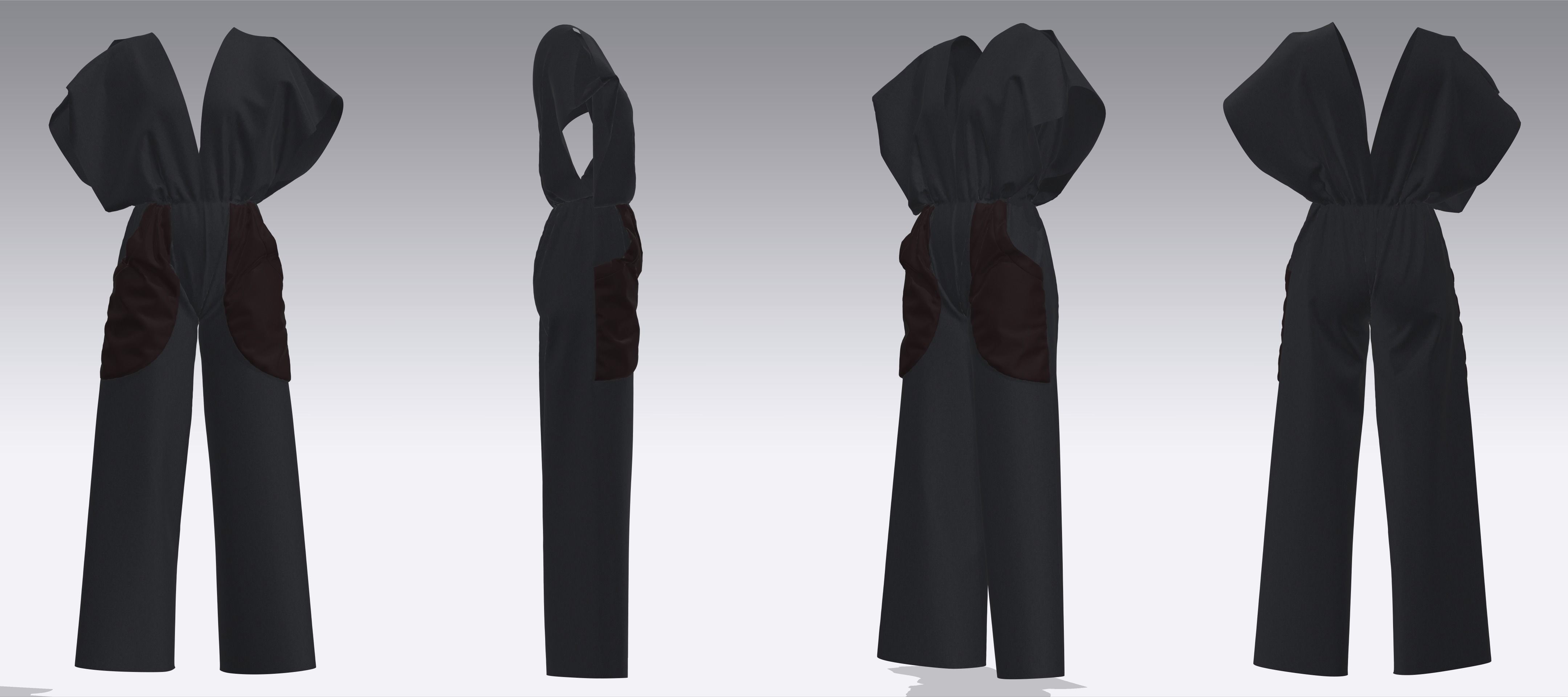 Dress Outfits MD CLO 3D zprj project files 3D model_7