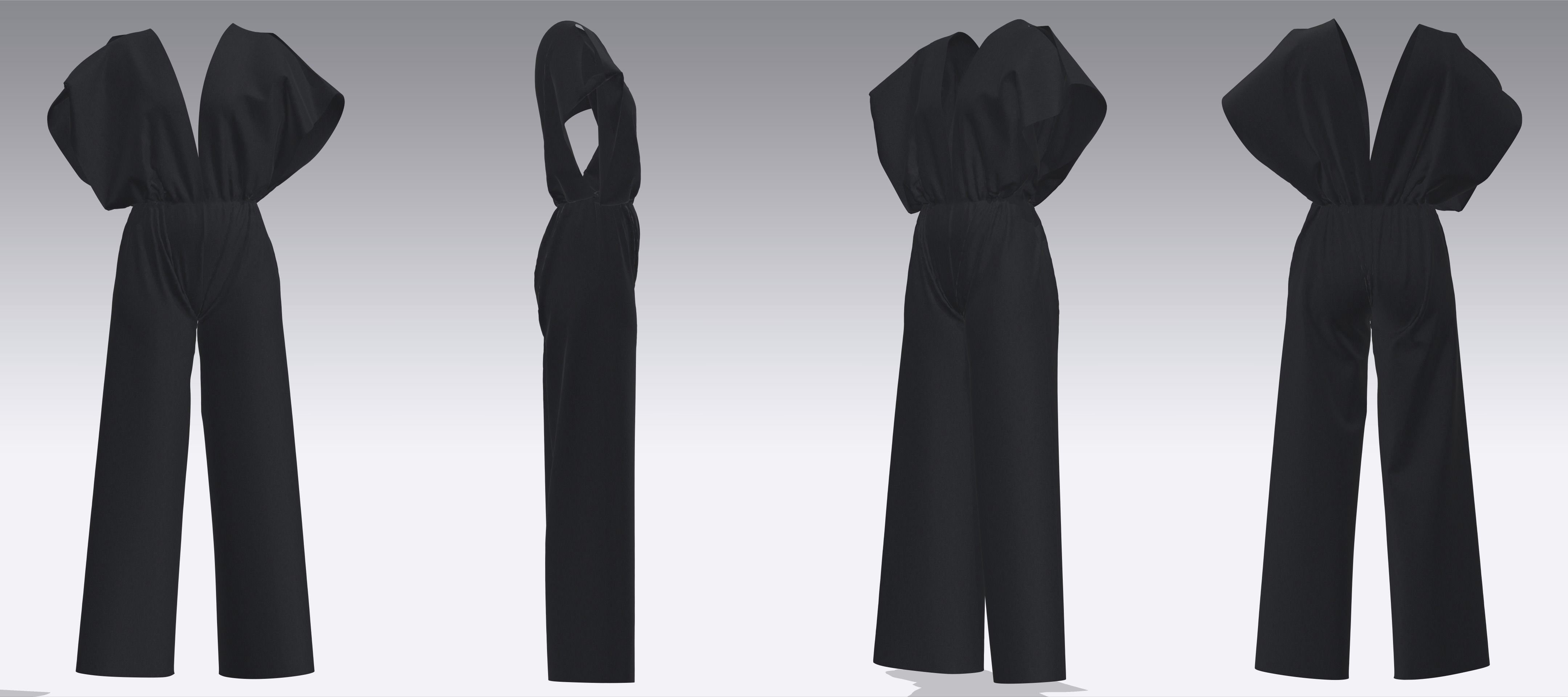 Dress Outfits MD CLO 3D zprj project files 3D model_5